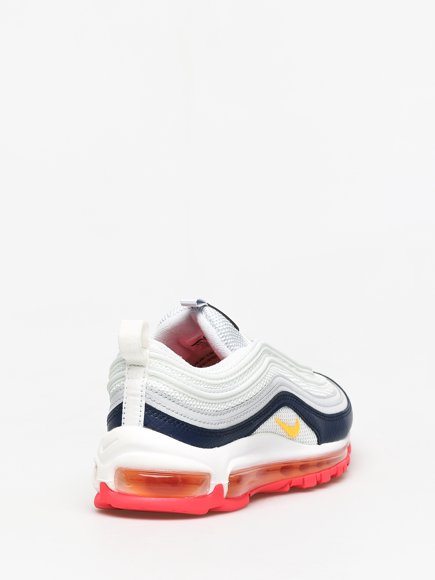 Nike Air Max 97 Schuhe Wmn (pure platinum/laser orange midnight navy)