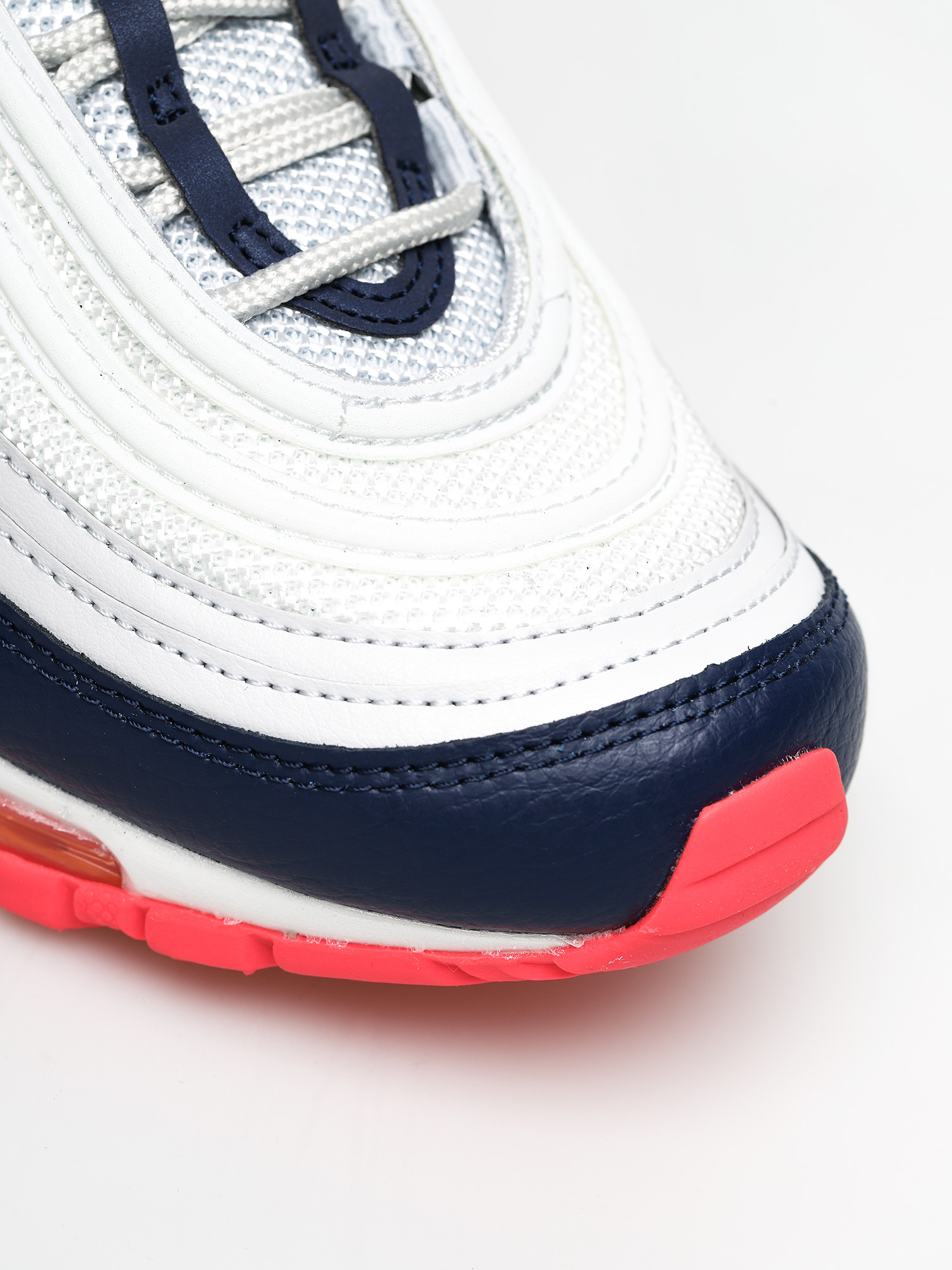Nike Air Max 97 Schuhe Wmn (pure platinum/laser orange midnight navy)