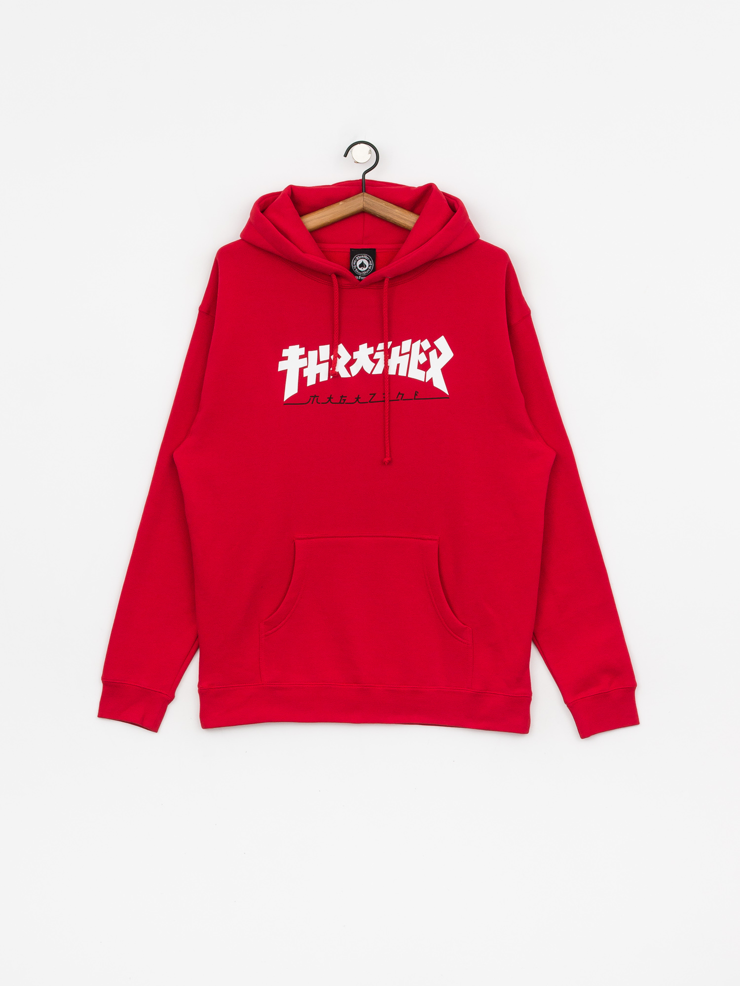 Thrasher Godzilla HD Hoodie (red)