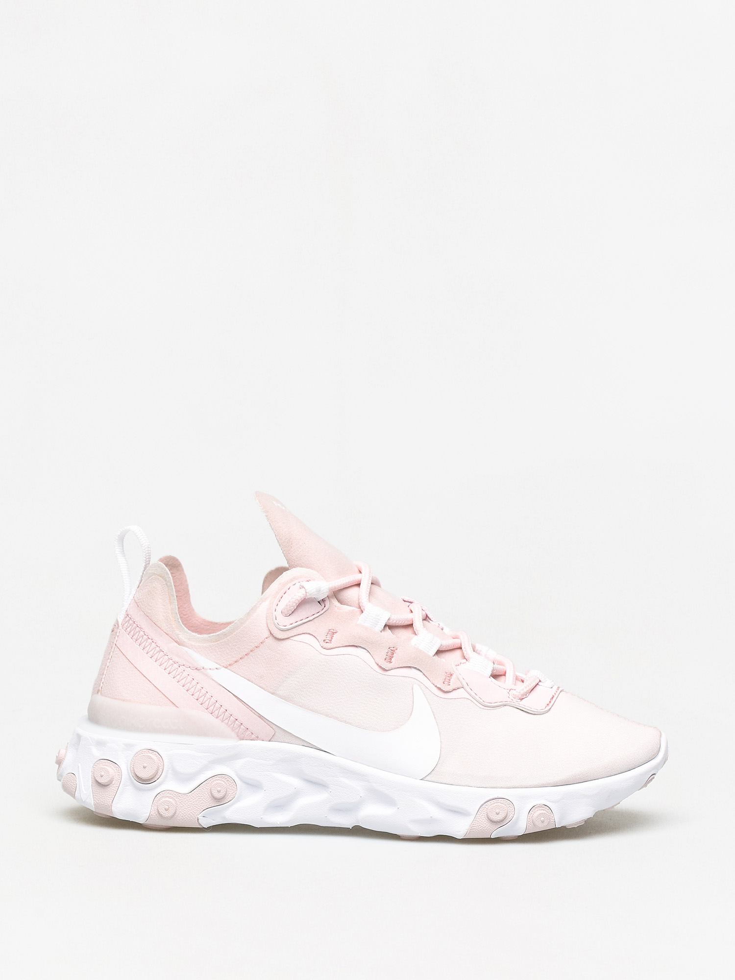 Nike React Element 55 Shoes Wmn (pale pink/white white pale pink)