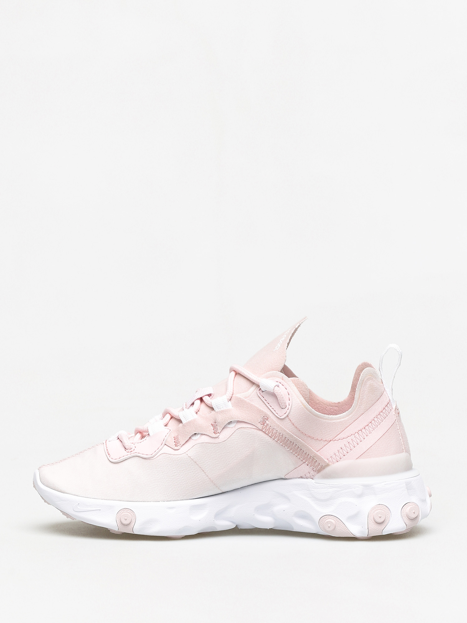 Nike React Element 55 Shoes Wmn (pale pink/white white pale pink)