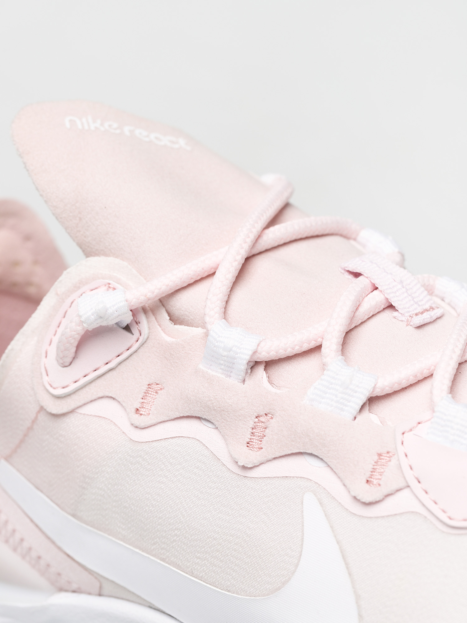 Nike React Element 55 Shoes Wmn (pale pink/white white pale pink)