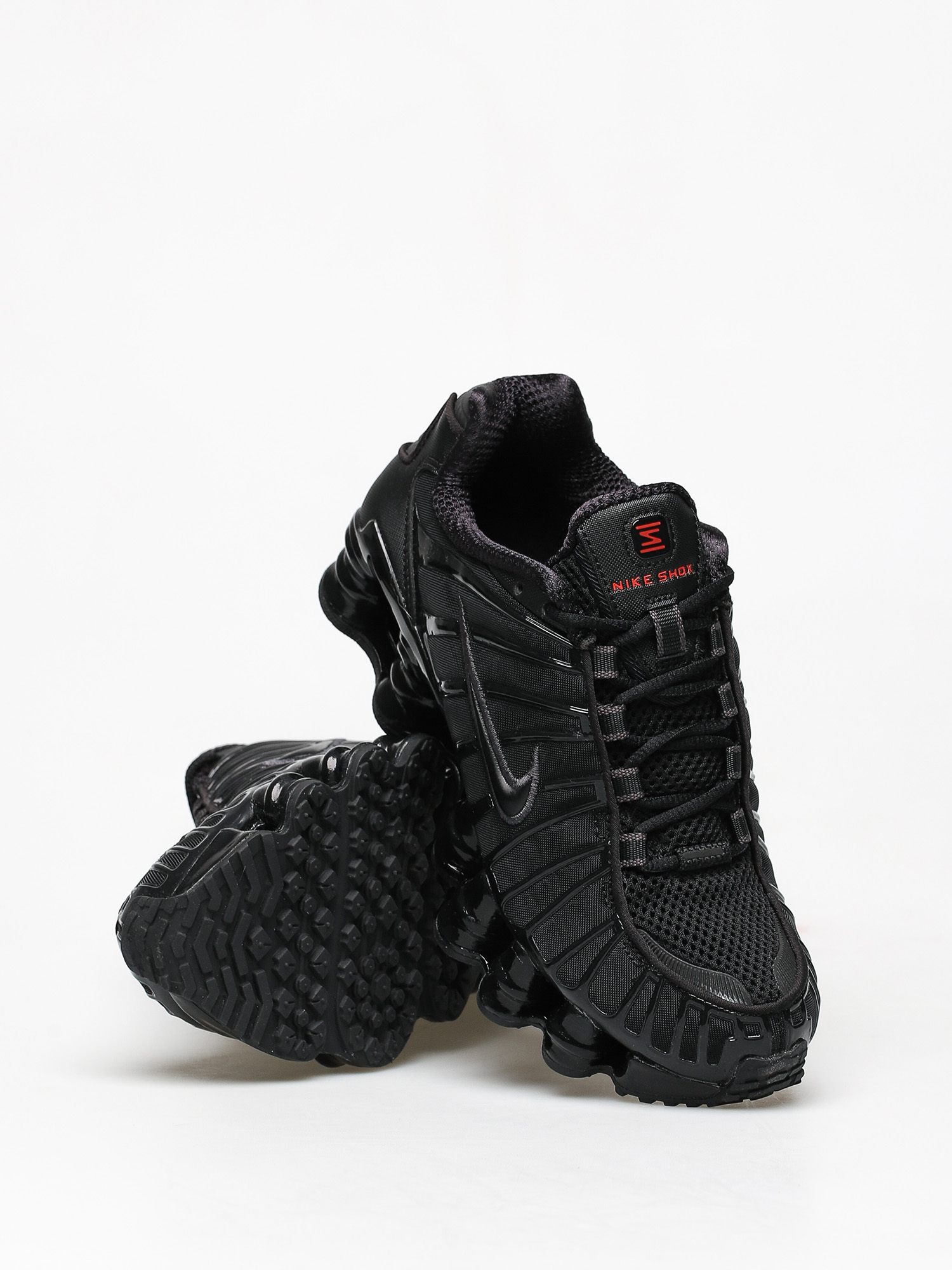 nike shox black tl