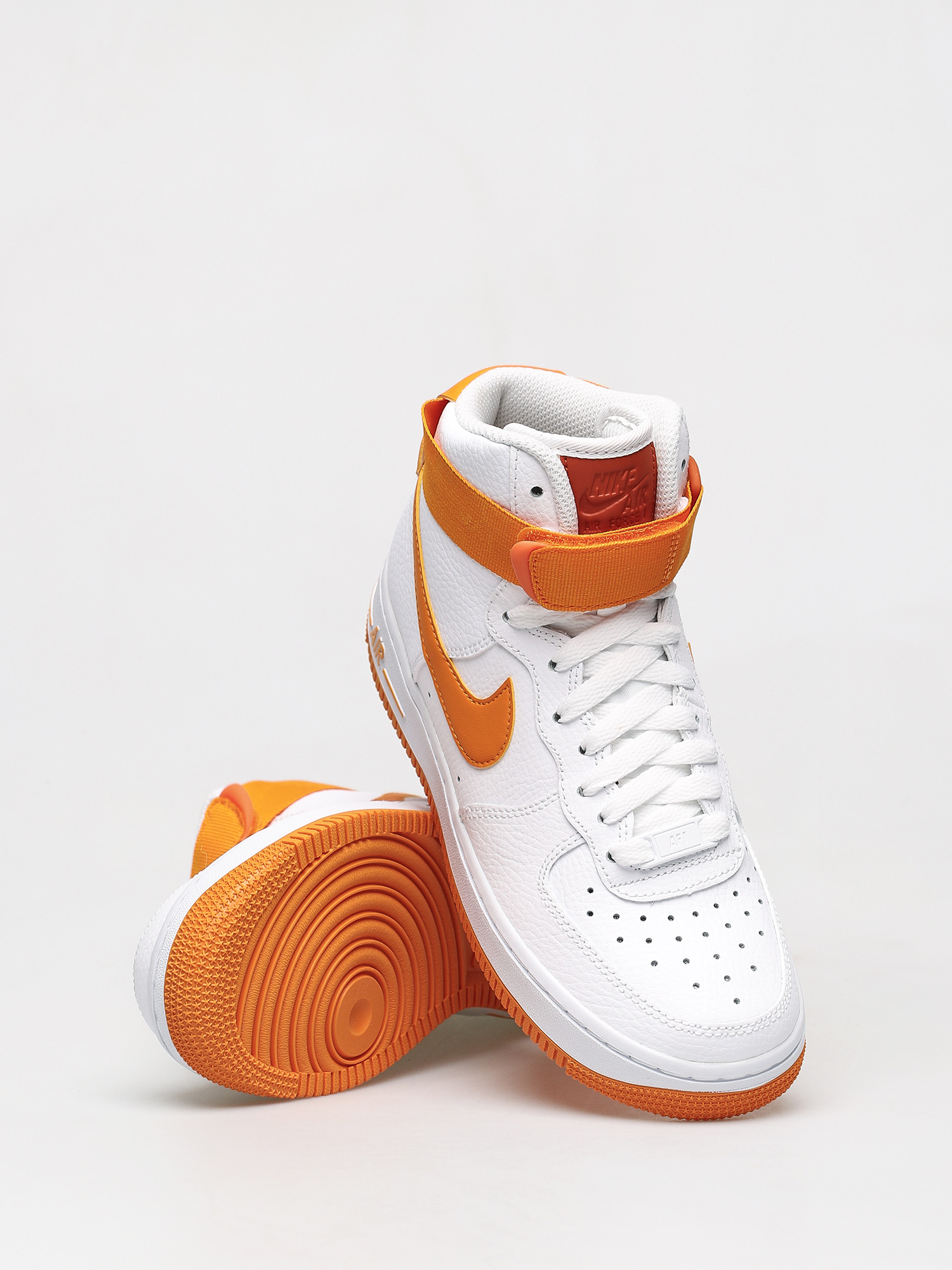 Nike Air Force 1 High Shoes Wmn (white/orange peel campfire orange)