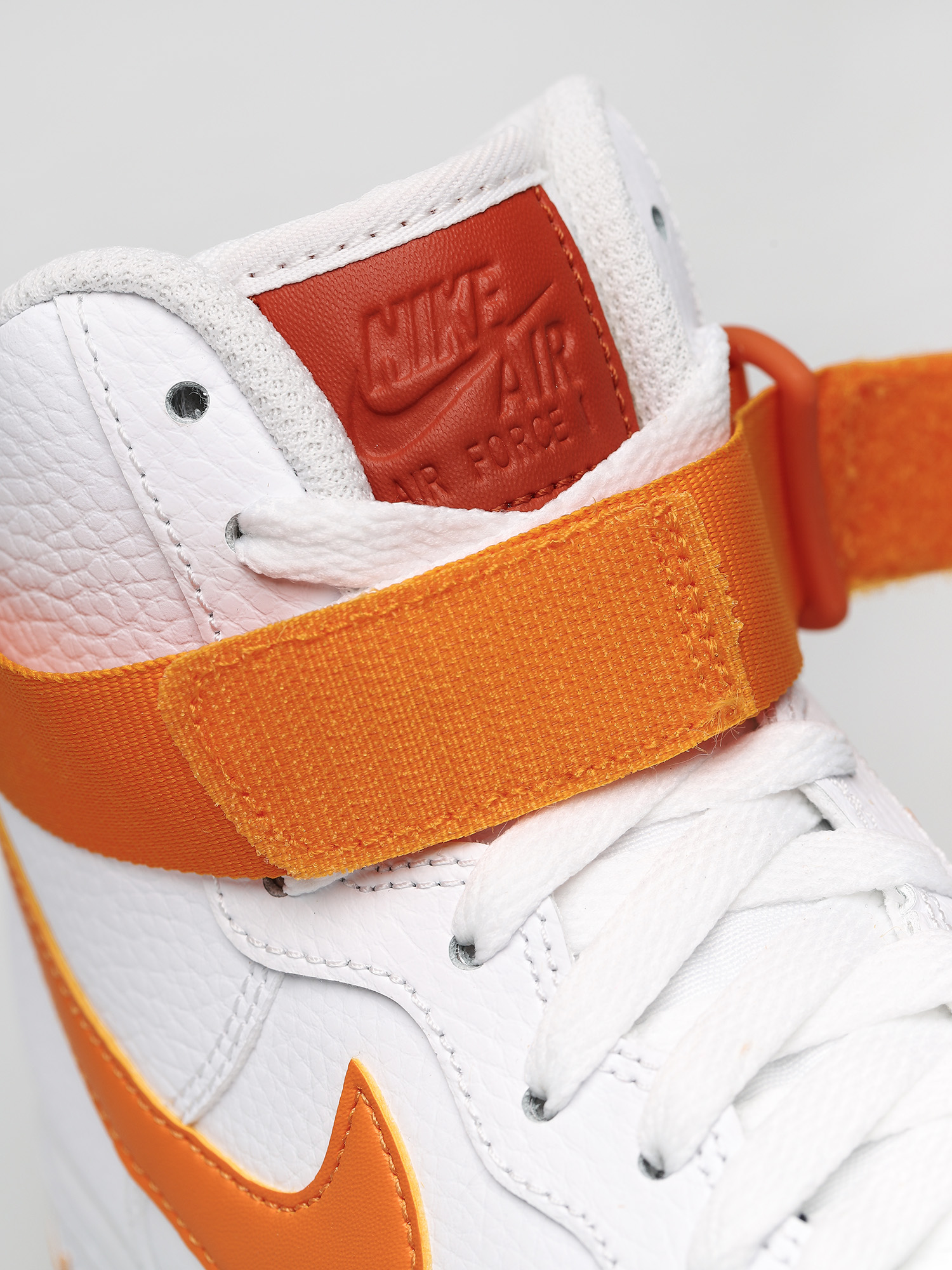 Nike Air Force 1 High Shoes Wmn (white/orange peel campfire orange)