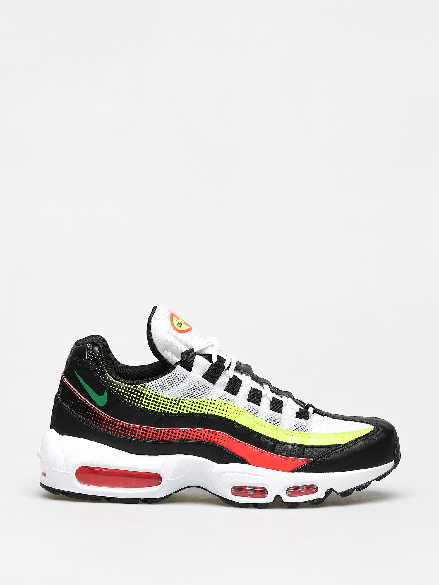 Nike Air Max 95 Se Shoes (black/aloe verde bright crimson volt)