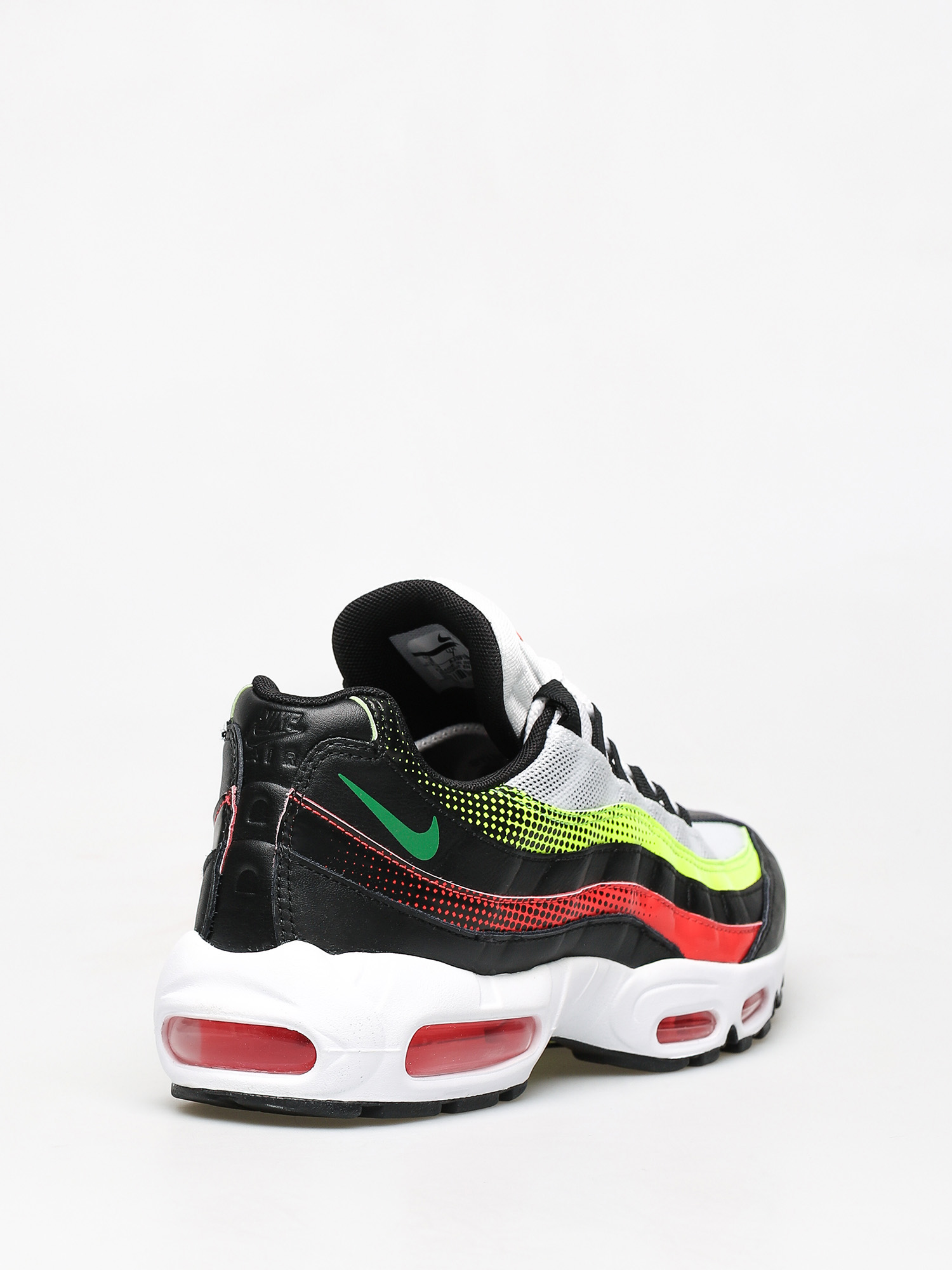 Nike Air Max 95 Se Shoes (black/aloe verde bright crimson volt)