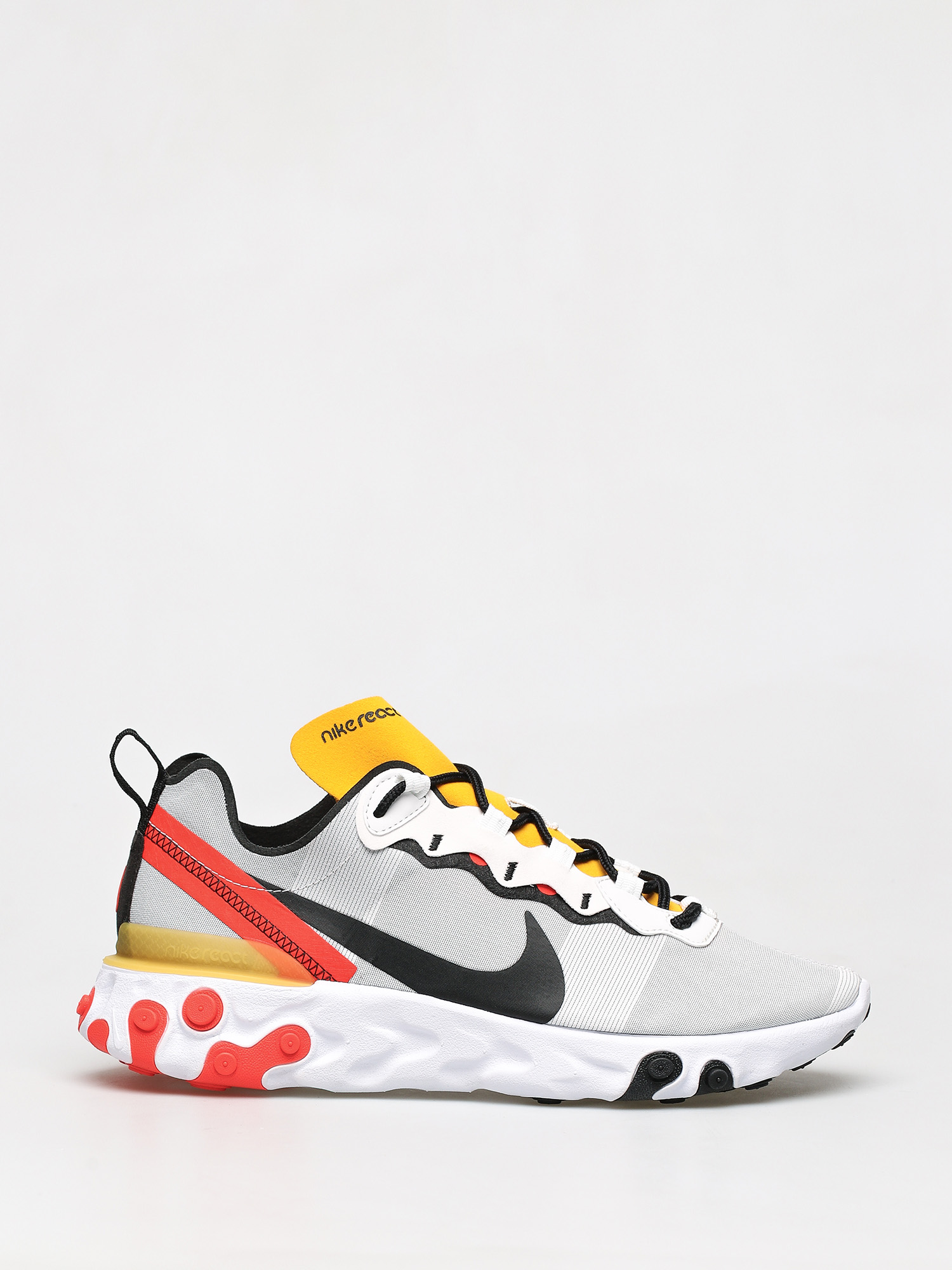 Nike React Element 55 Shoes (white/black bright crimson)