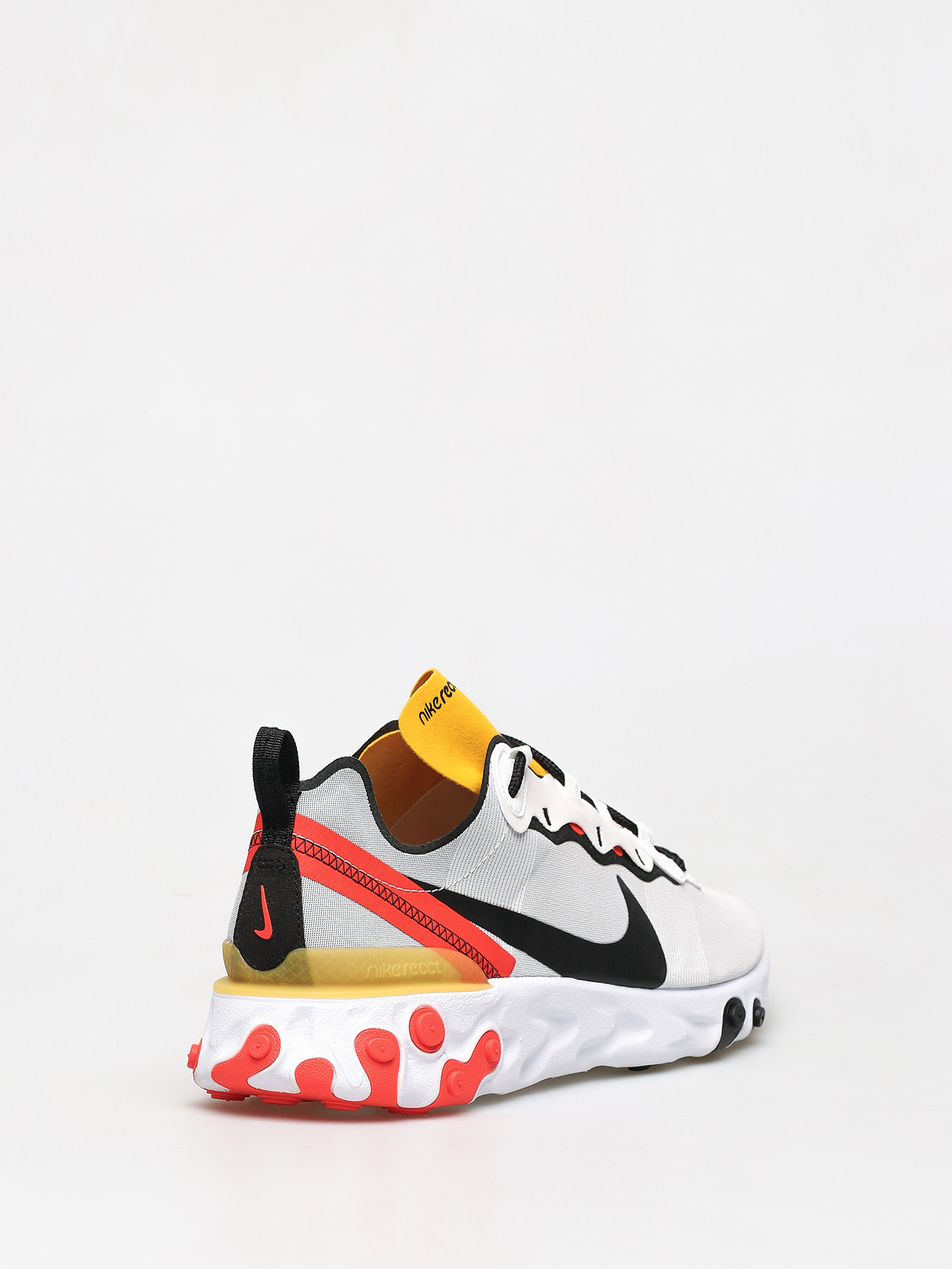 Nike React Element 55 Shoes (white/black bright crimson)