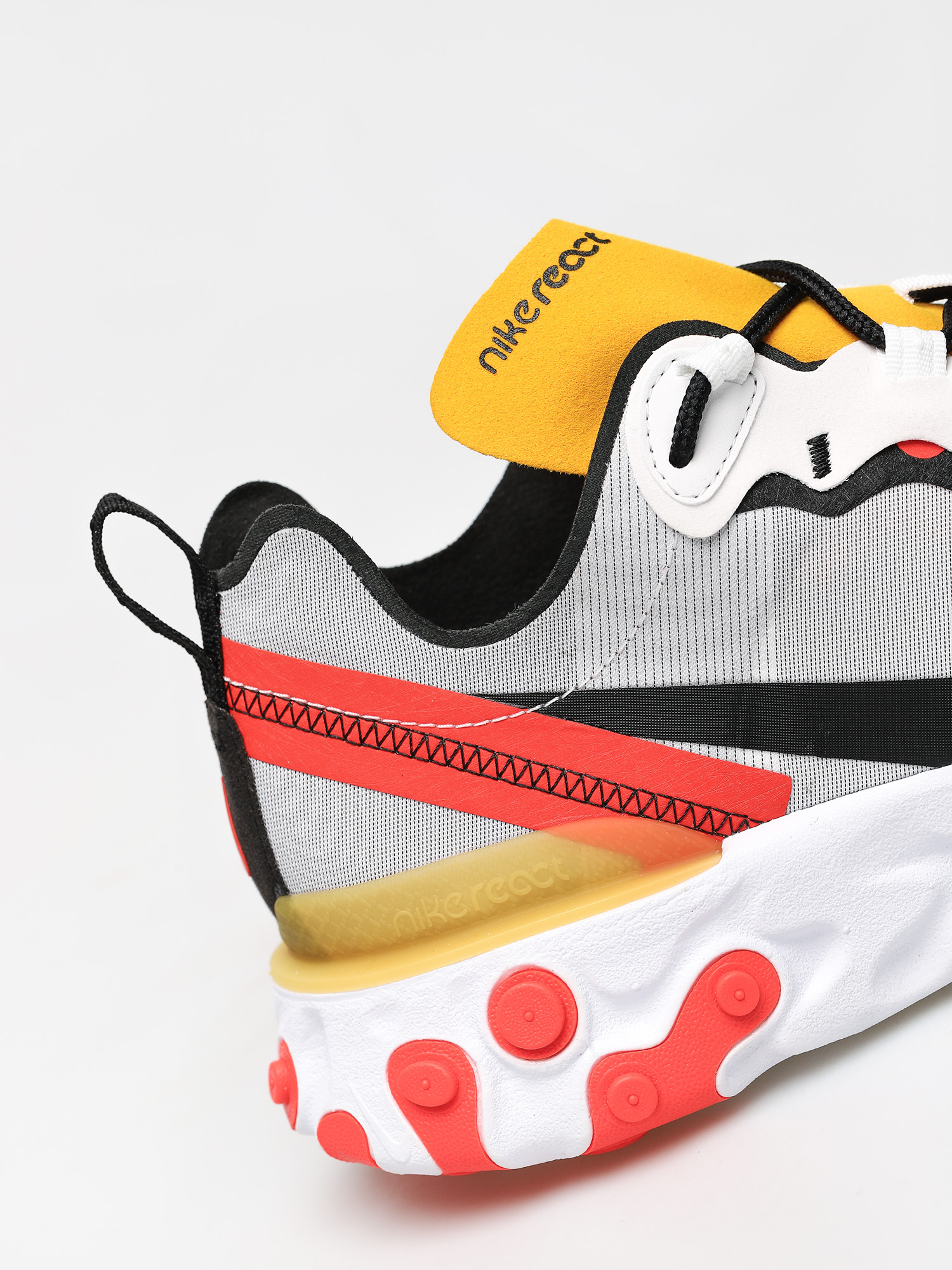 Nike React Element 55 Shoes (white/black bright crimson)