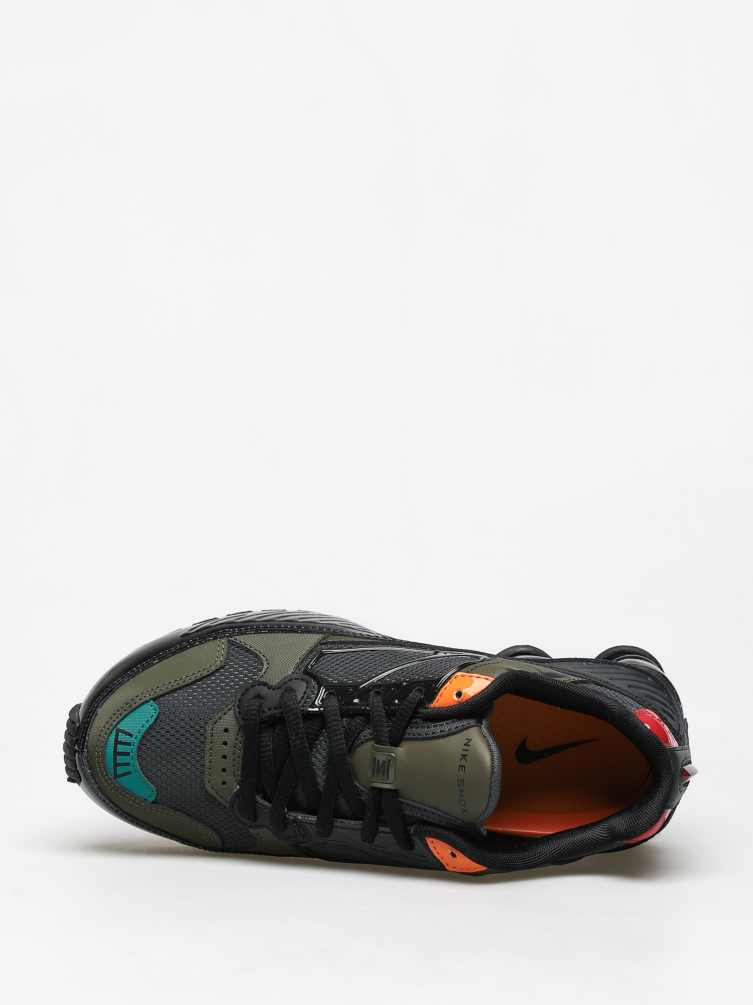 Nike Shox Enigma Shoes Wmn (black/anthracite cargo khaki gym red)