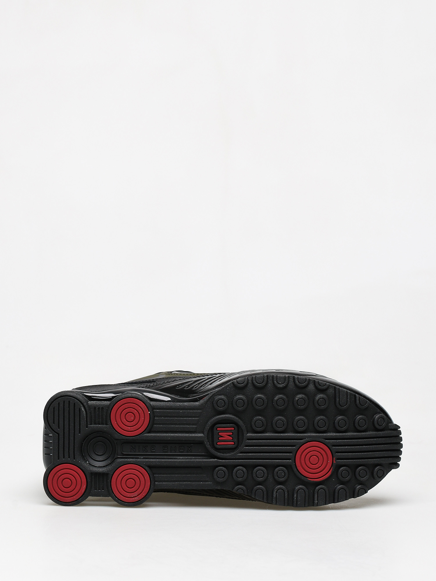 Nike Shox Enigma Shoes Wmn (black/anthracite cargo khaki gym red)