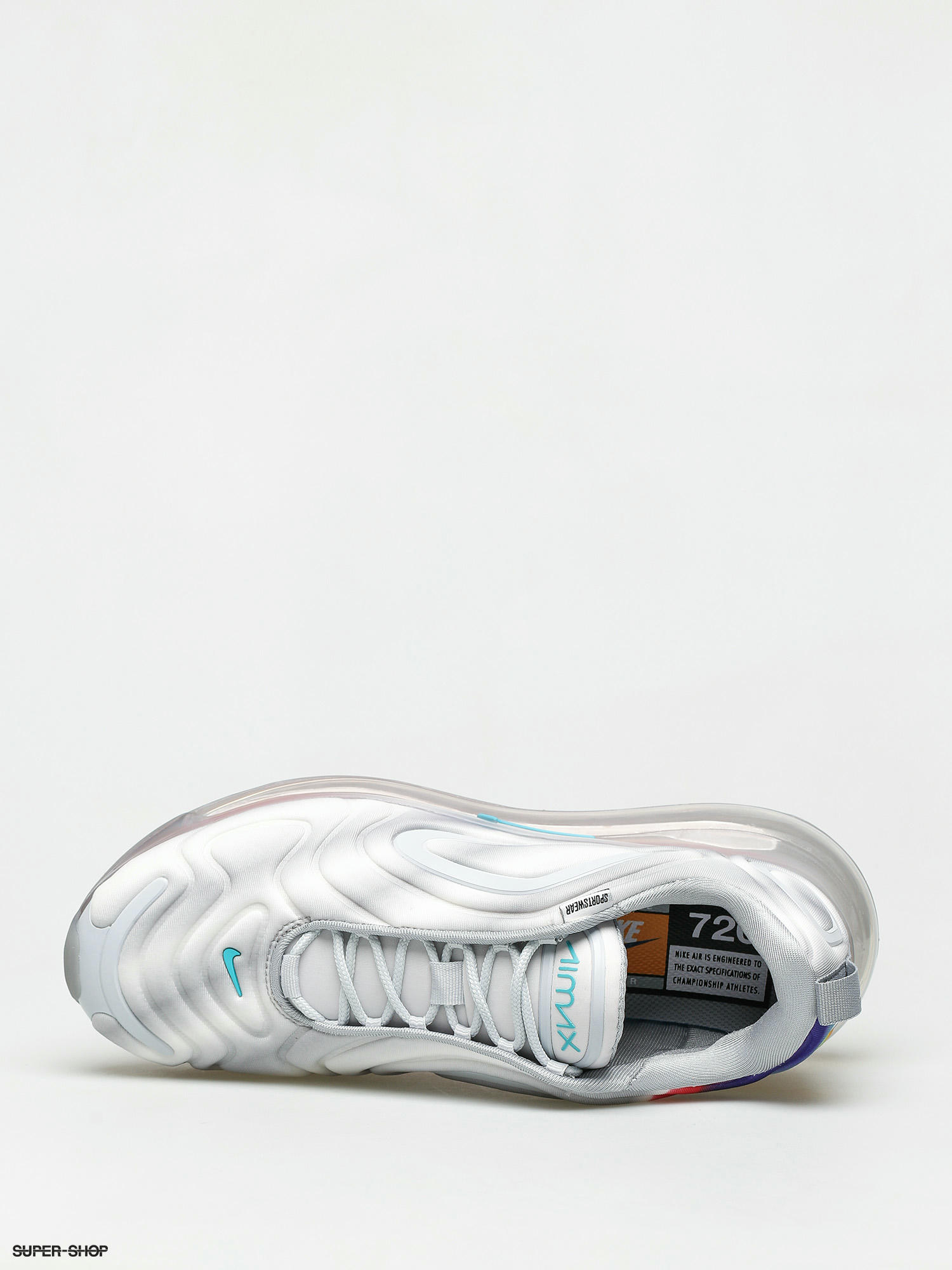 Nike Air Max 720 Shoes (wolf grey/teal 