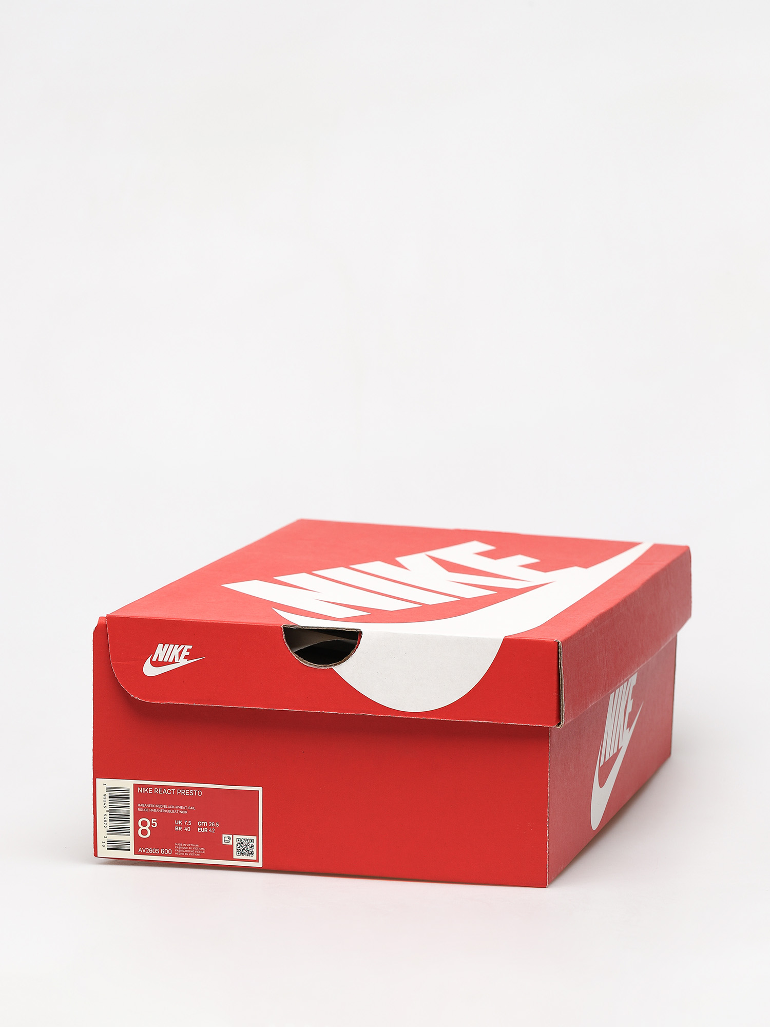 Nike React Presto Schuhe (habanero red/black wheat sail)