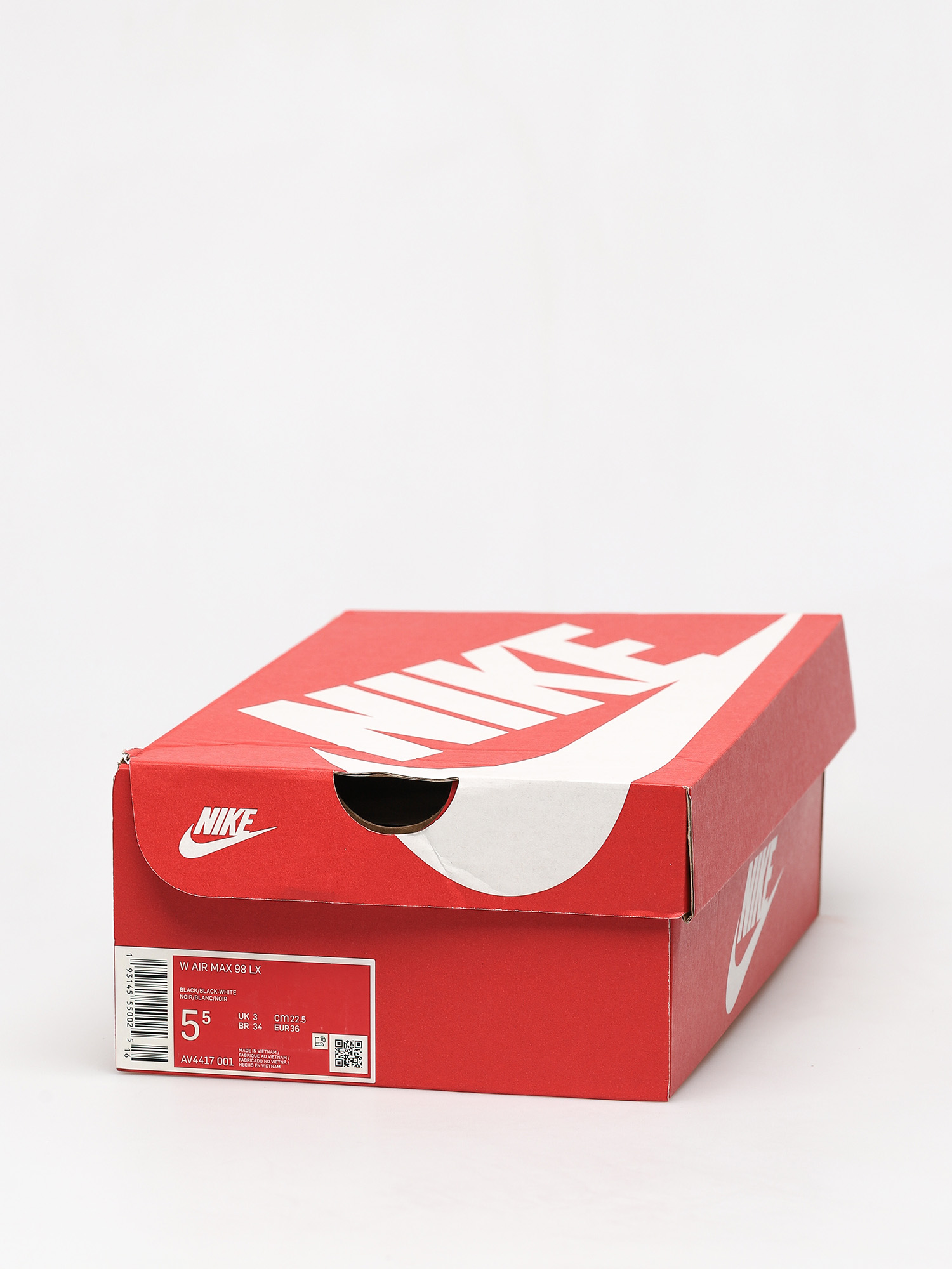 Nike Air Max 98 Lx Wmn Shoes Black Black White Nike Air Max 98 Lx Wmn Shoes Black Black White