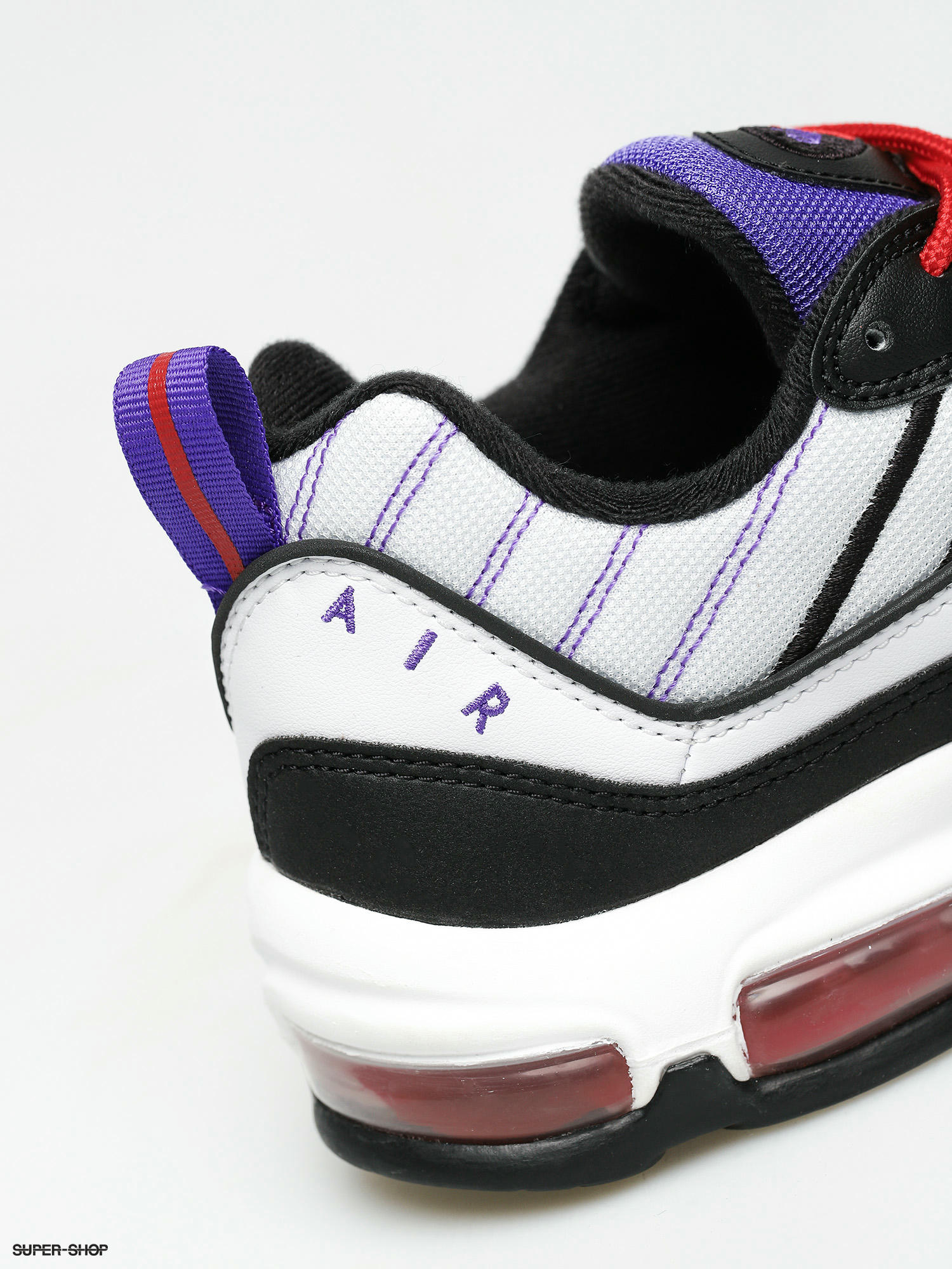 air max 98 white black psychic purple