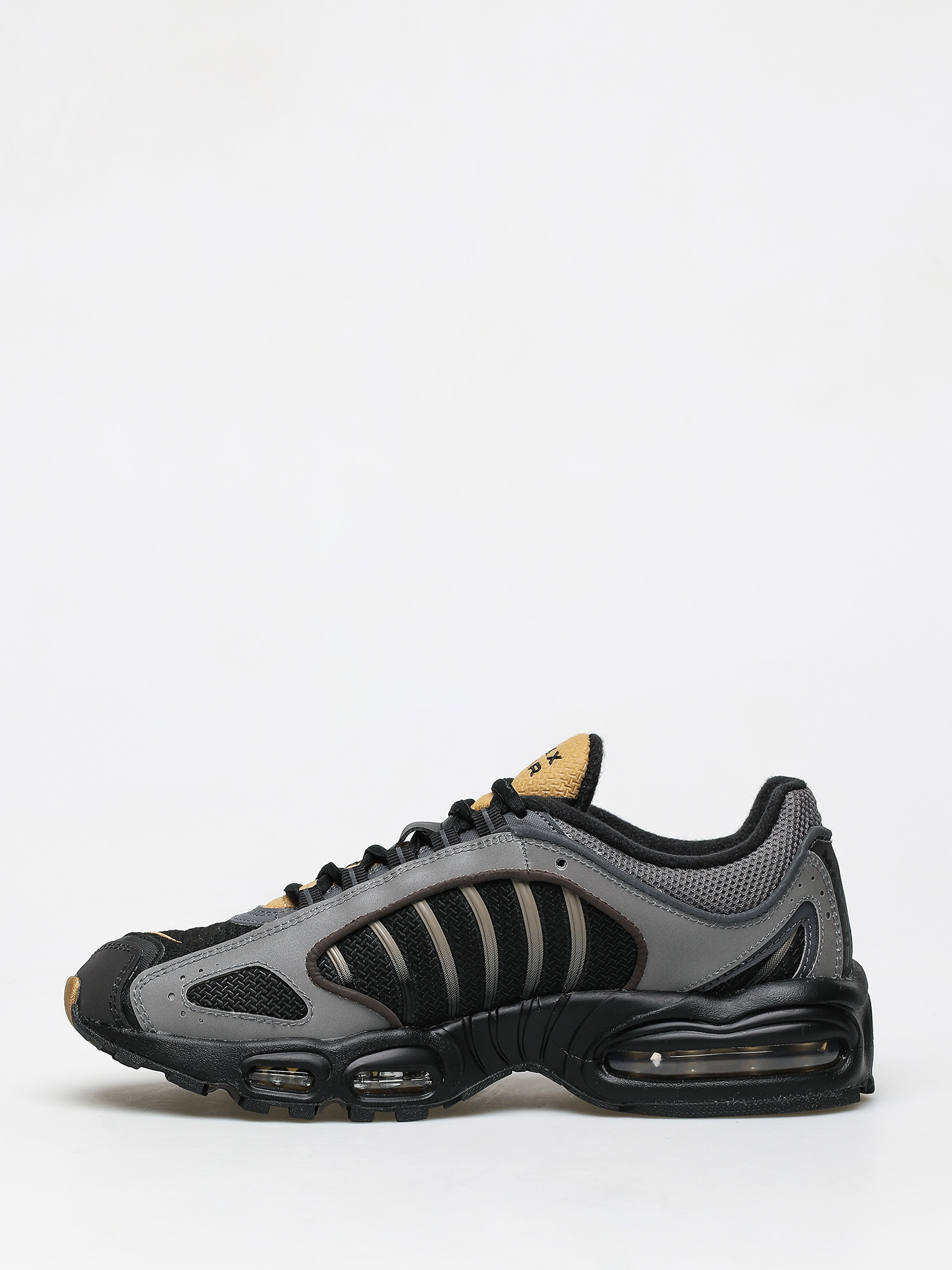 Nike Air Max Tailwind IV Shoes (black/black mtlc pewter metallic gold)