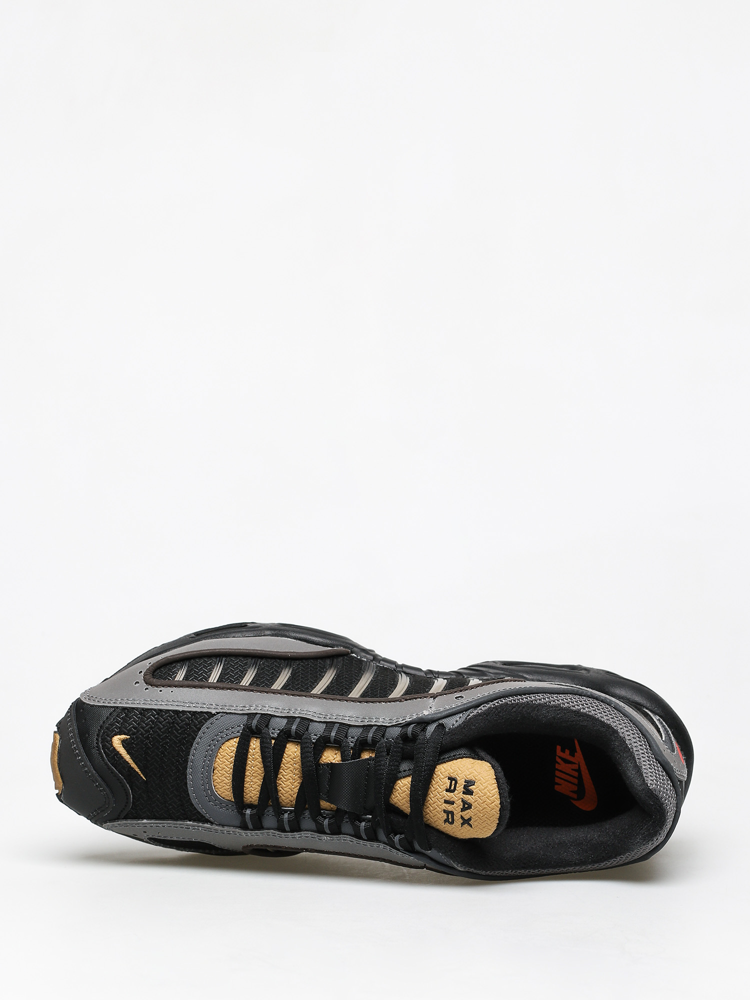 Nike Air Max Tailwind IV Shoes (black/black mtlc pewter metallic gold)