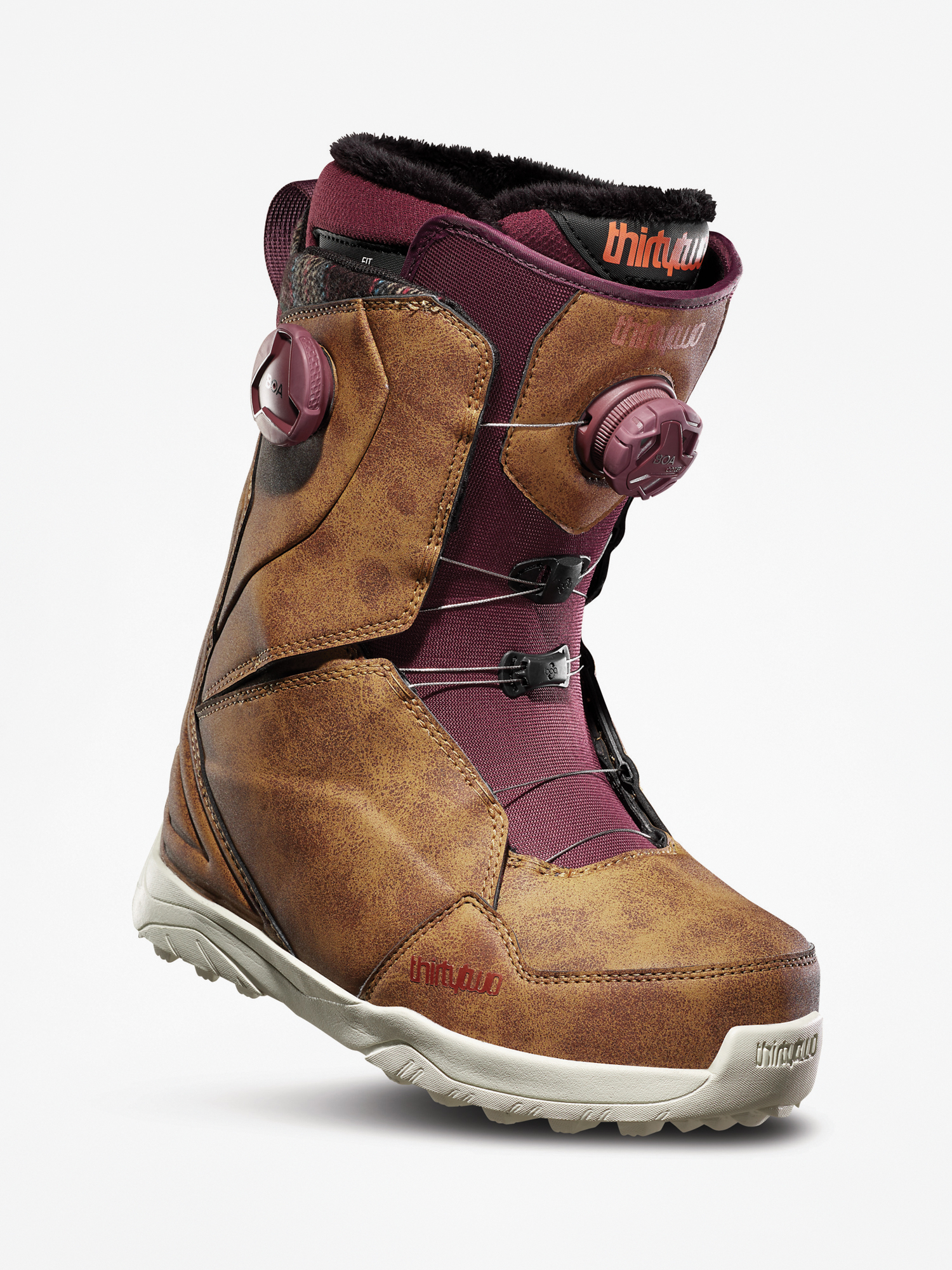 thirty two lashed boots