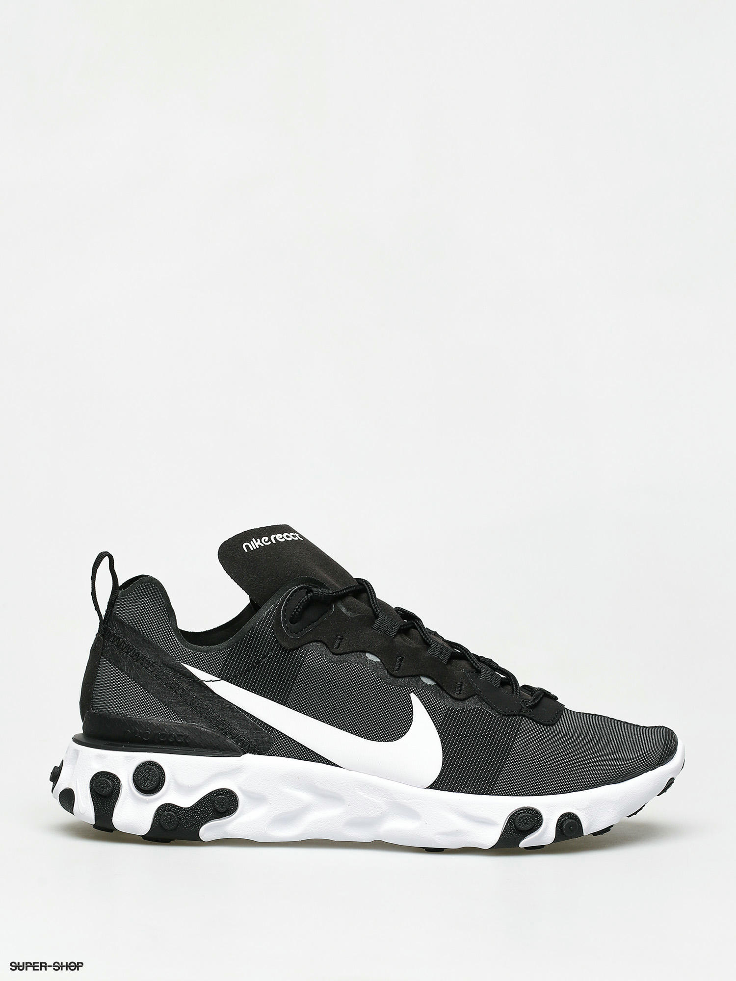 nike element react black and white