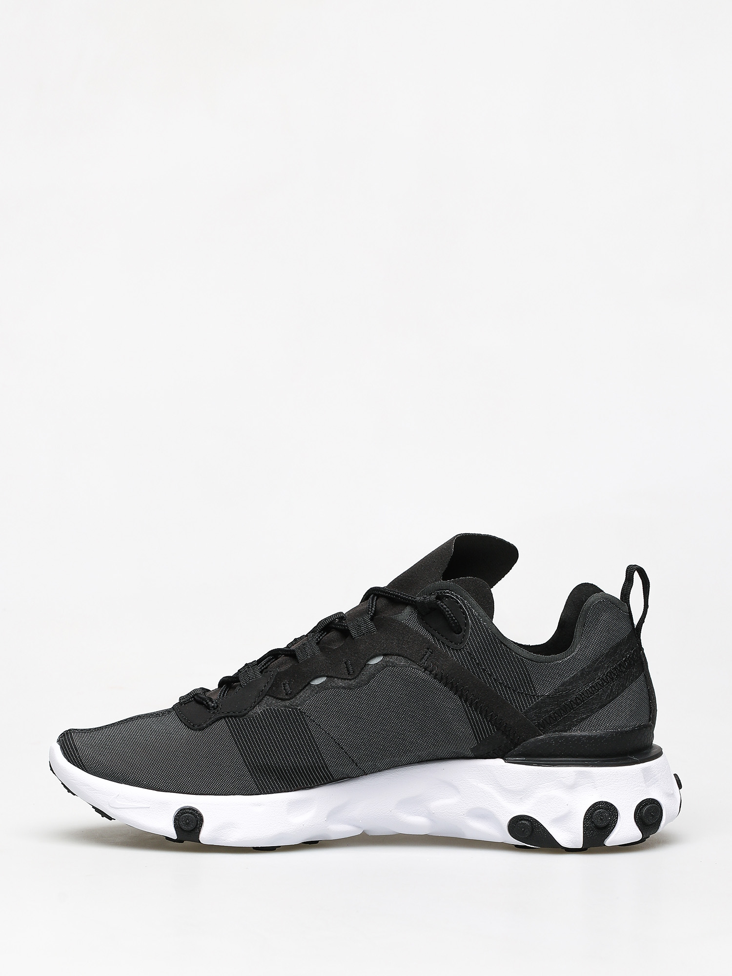 Nike React Element 55 Shoes (black/white)