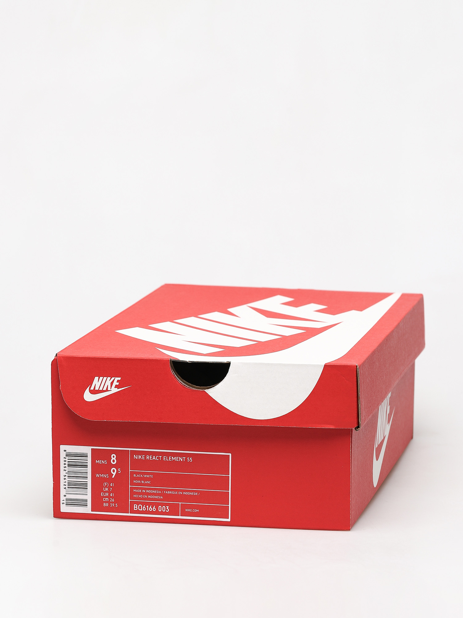 Nike React Element 55 Shoes (black/white)