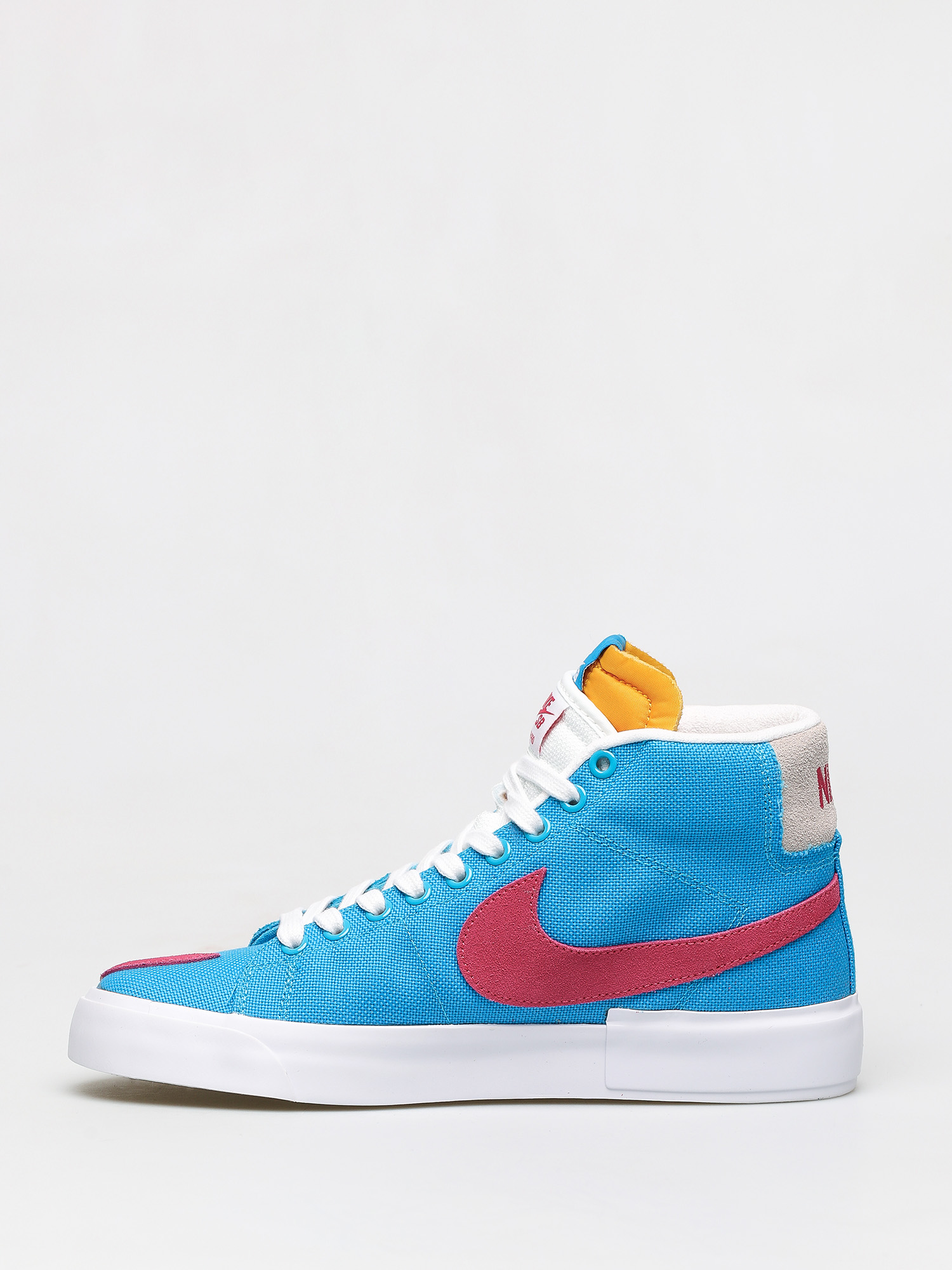 Nike SB Zoom Blazer Mid Edge Shoes (laser blue/watermelon university gold)