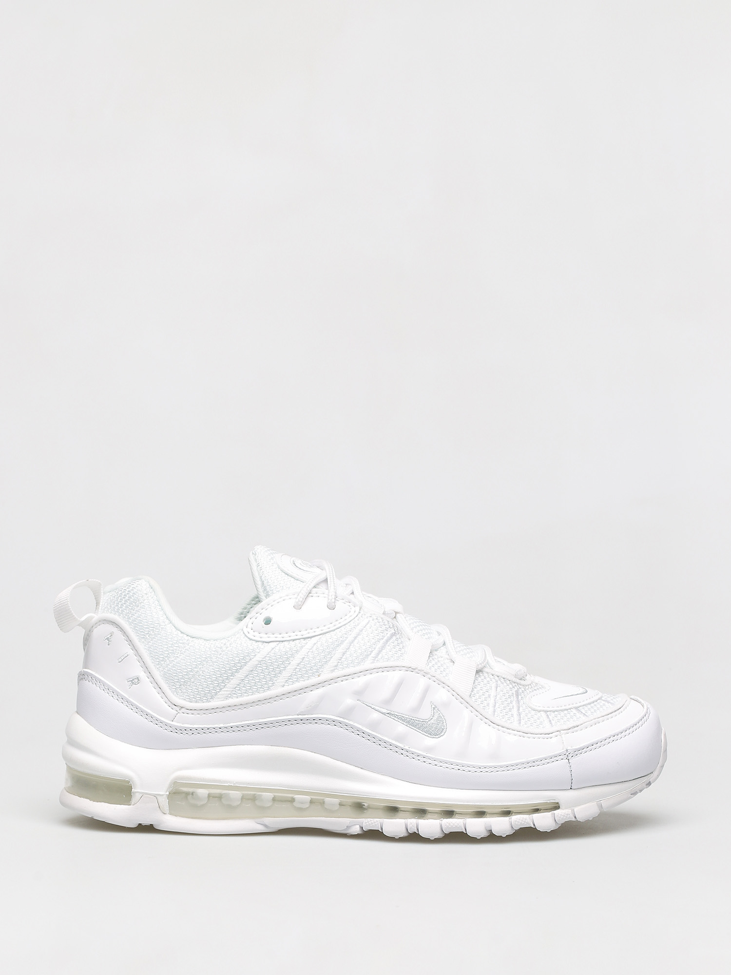 Nike Air Max 98 Shoes (white/pure platinum black reflect silver)