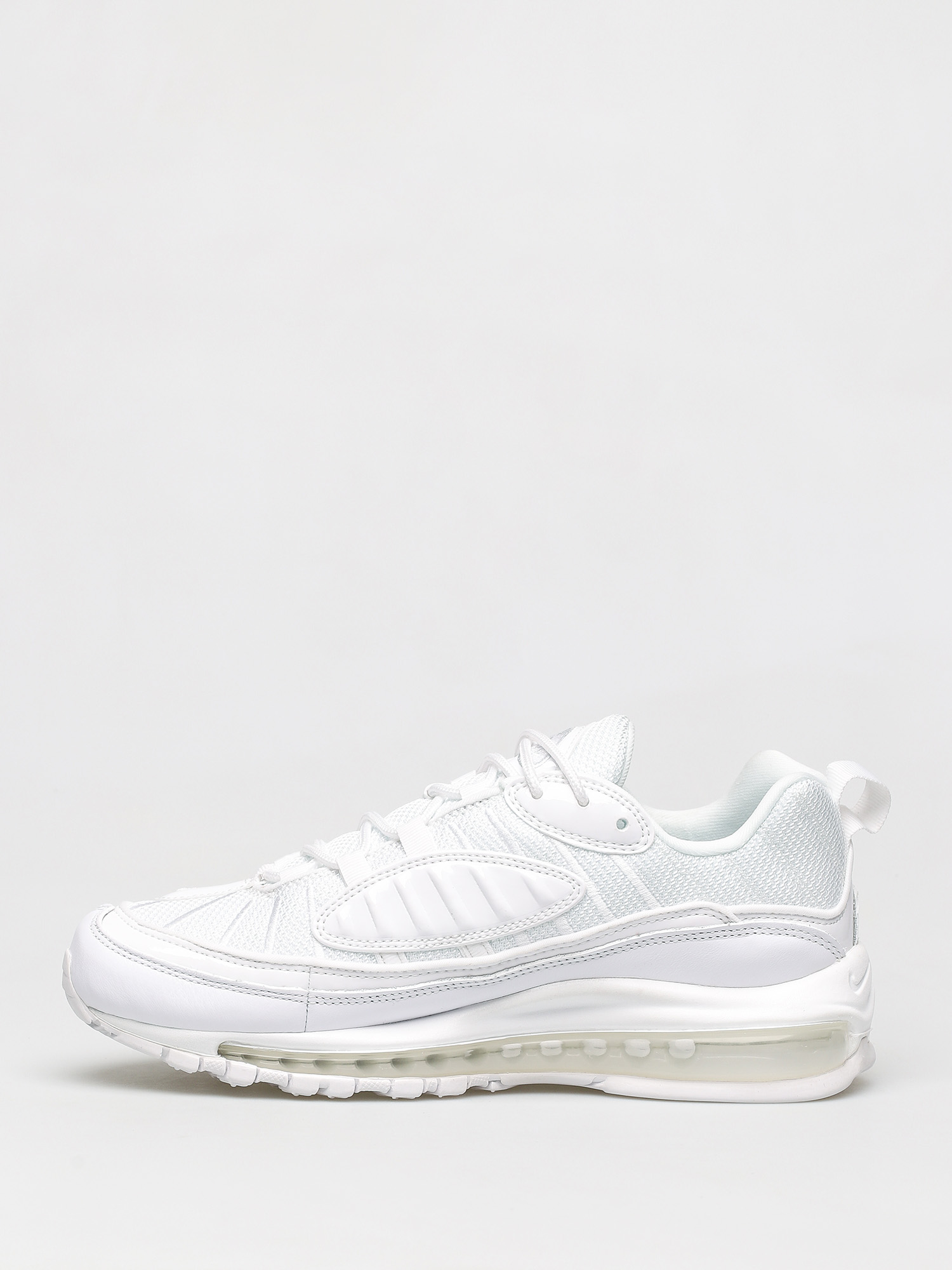Nike Air Max 98 Shoes (white/pure platinum black reflect silver)