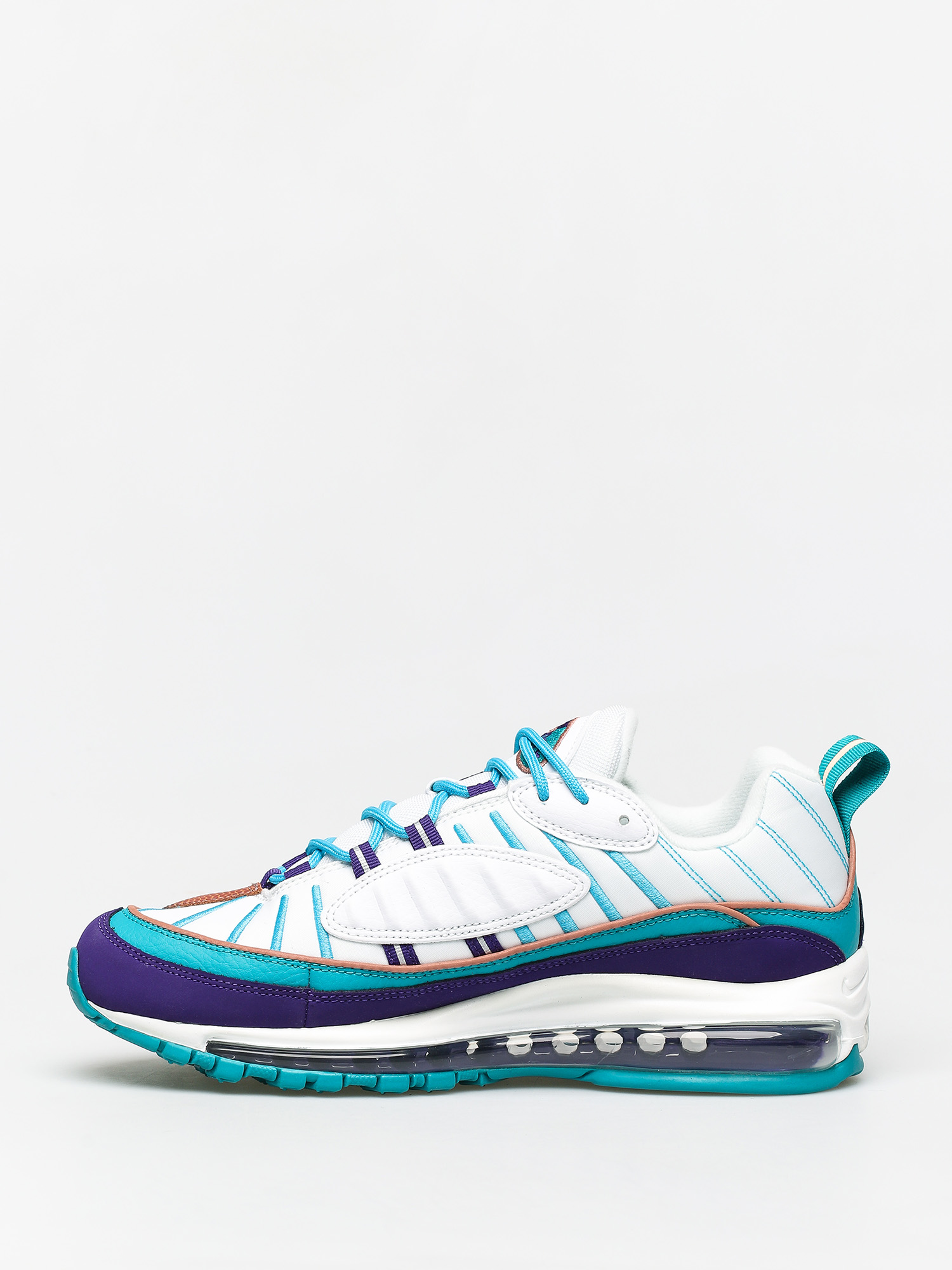 Nike Air Max 98 Shoes (court purple/terra blush spirit teal)