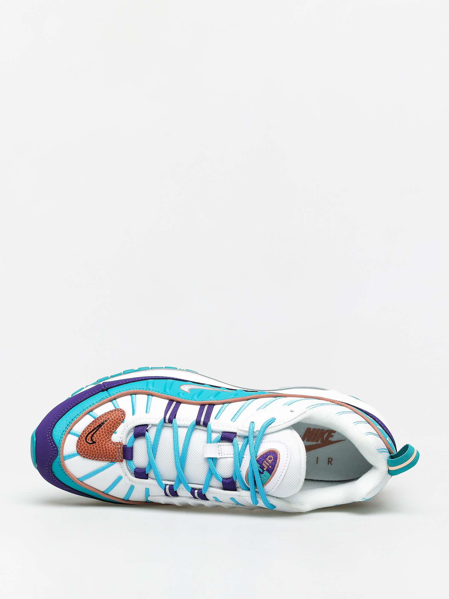 Nike Air Max 98 Shoes (court purple/terra blush spirit teal)