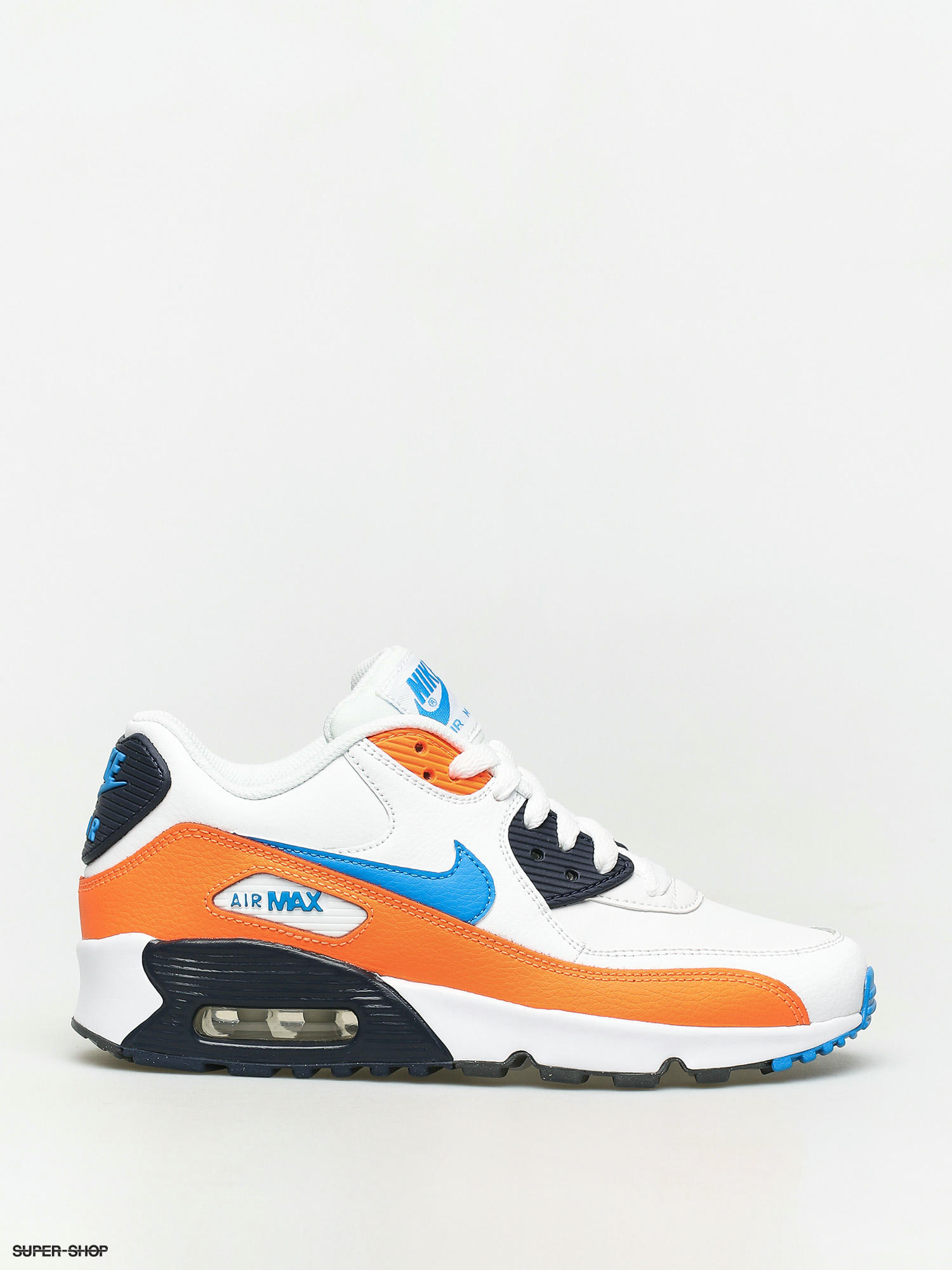 Air max outlet 90 orange blue