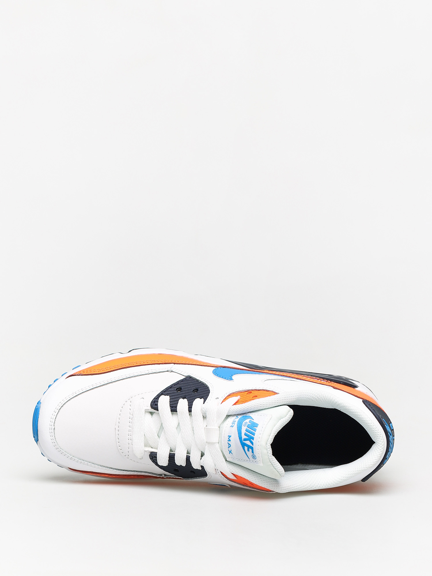 Nike Air Max 90 Ltr Gs Shoes (white/photo blue total orange)