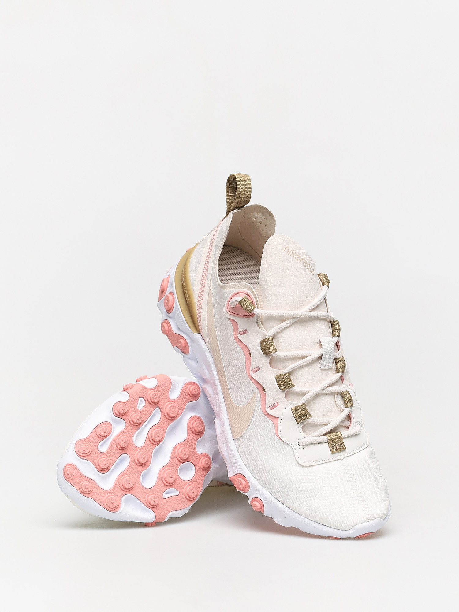 Nike React Element 55 Schuhe Wmn (phantom/lt orewood brn parachute beige)