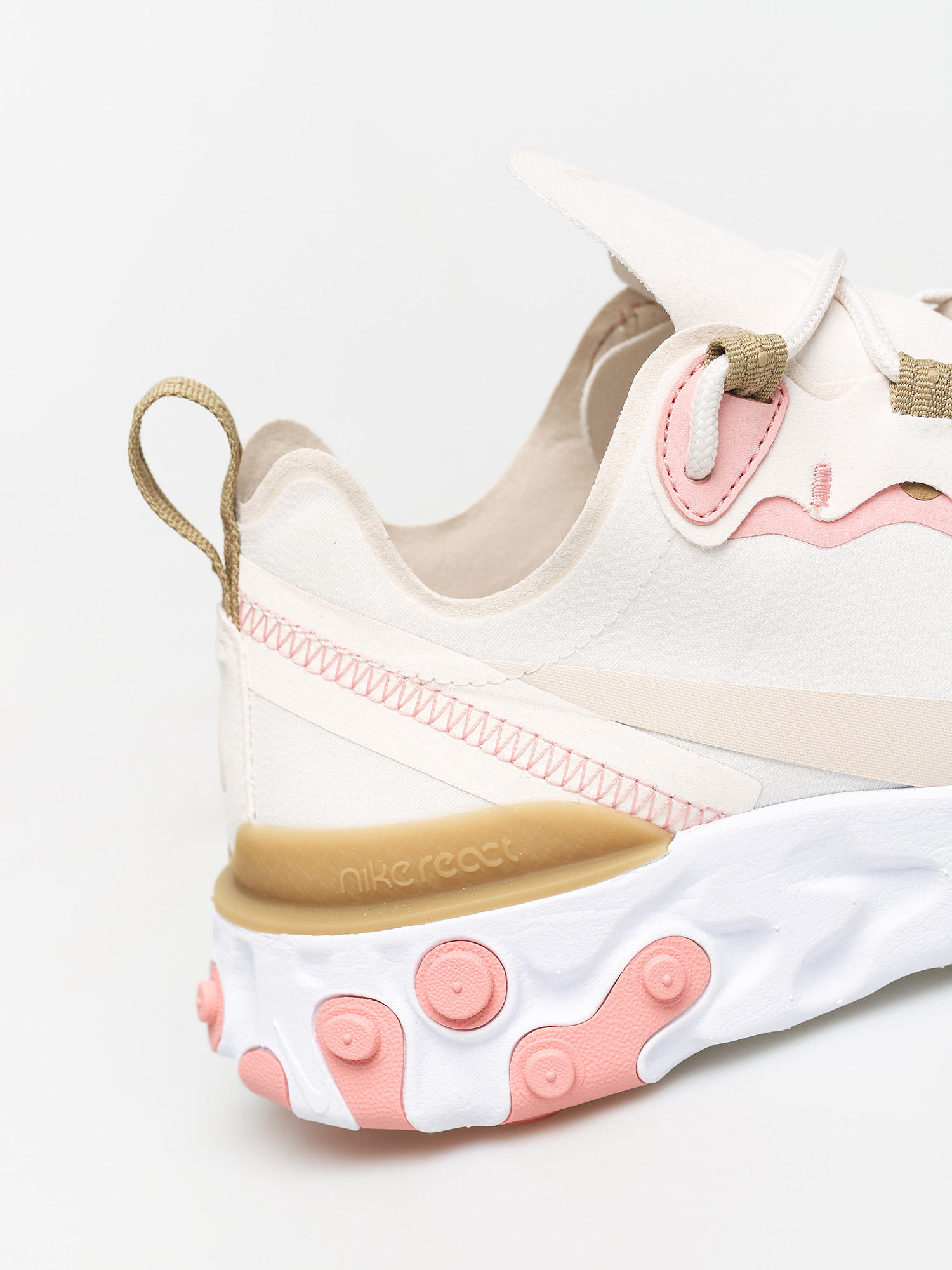 Nike React Element 55 Schuhe Wmn (phantom/lt orewood brn parachute beige)
