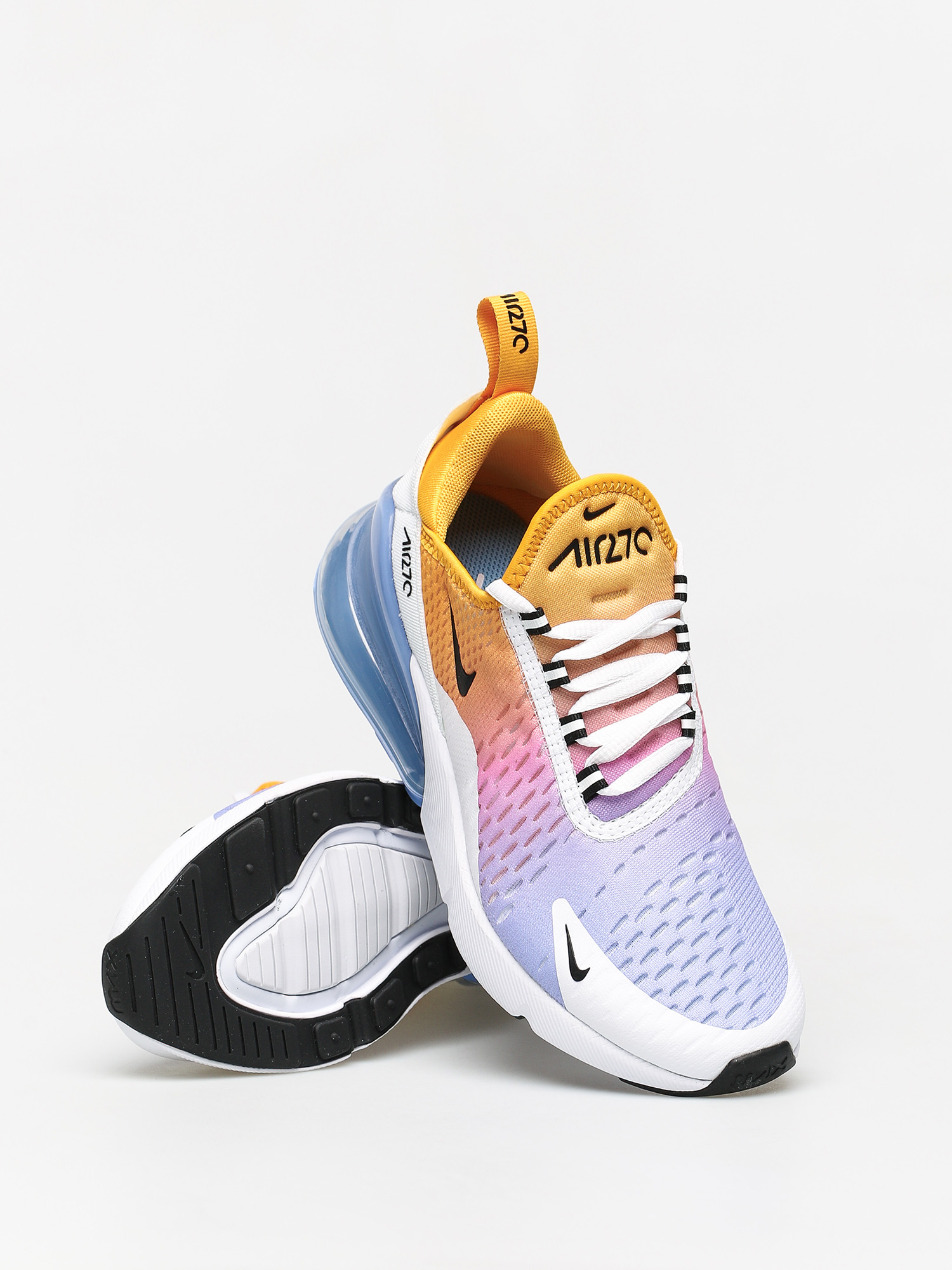 Nike Air Max 270 Shoes Wmn (university gold/black university blue)