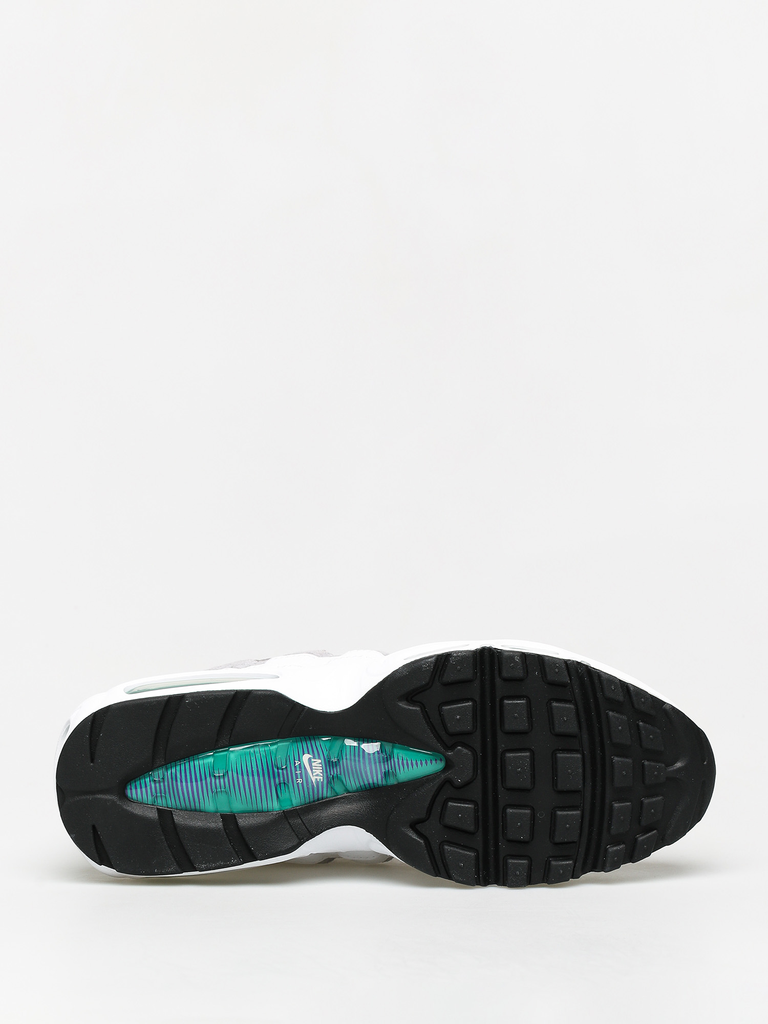 Nike Air Max 95 Lv8 Shoes (white/court purple emerald green)