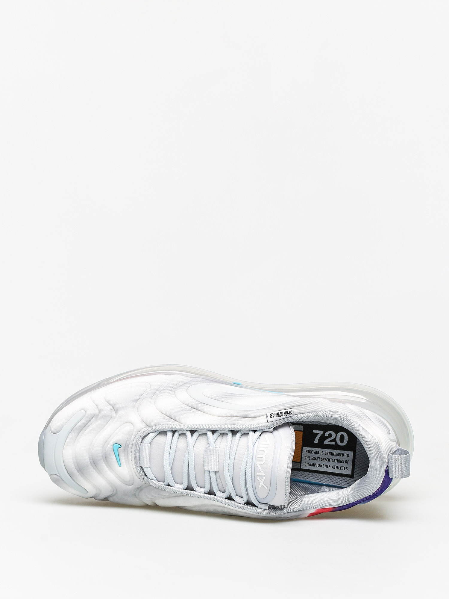 Nike Air Max 720 Schuhe Wmn (wolf grey/teal nebula red orbit white)