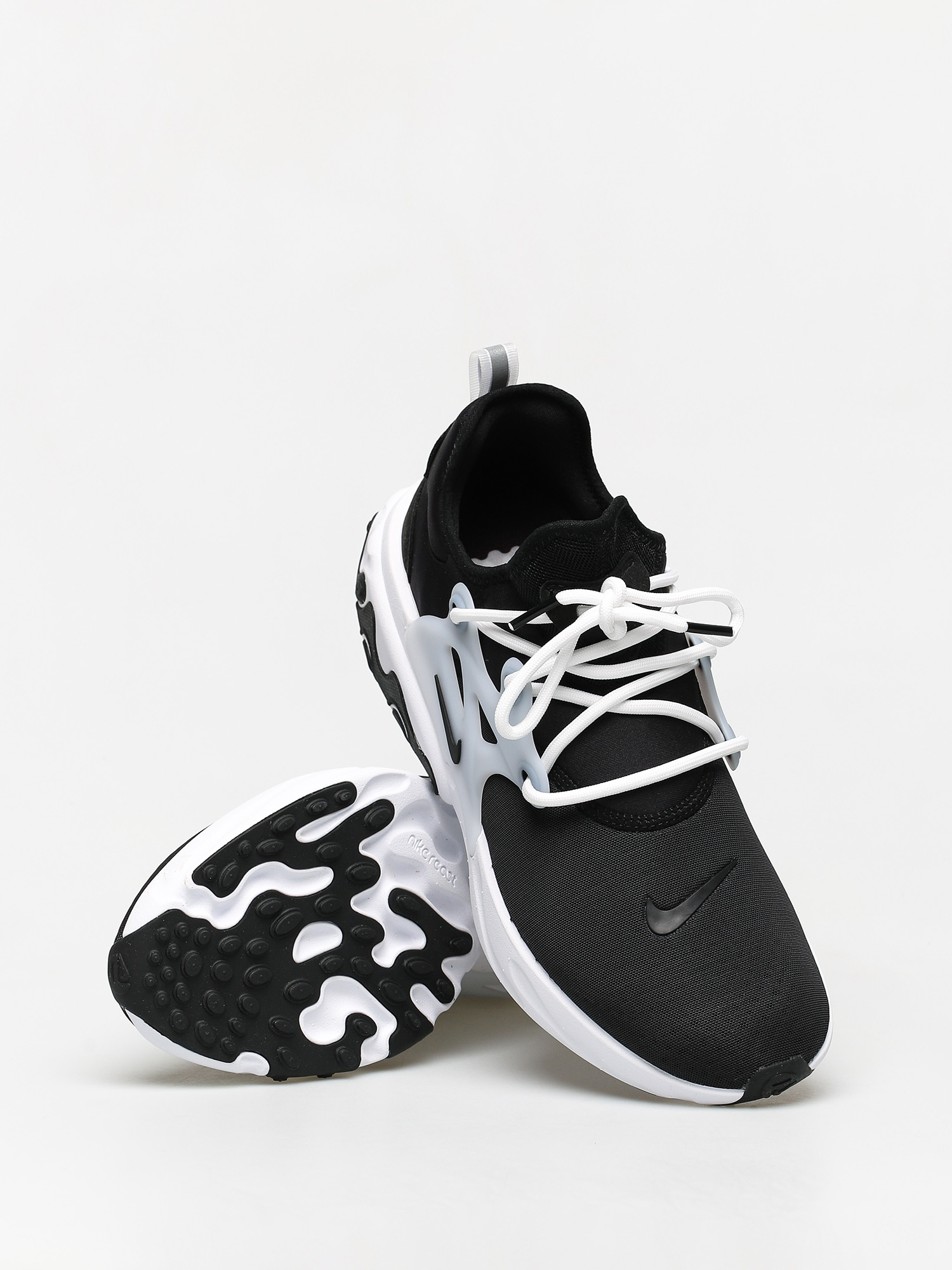 Nike React Presto Shoes (black/black white)