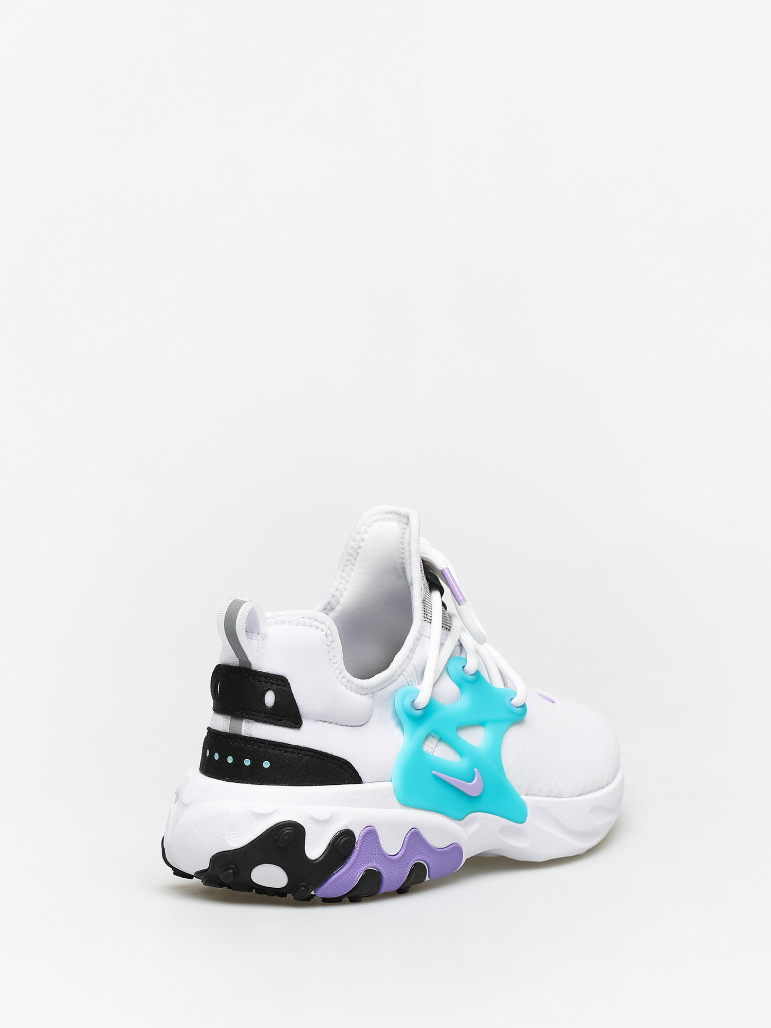 Nike React Presto Shoes (white/night maroon black atomic violet)