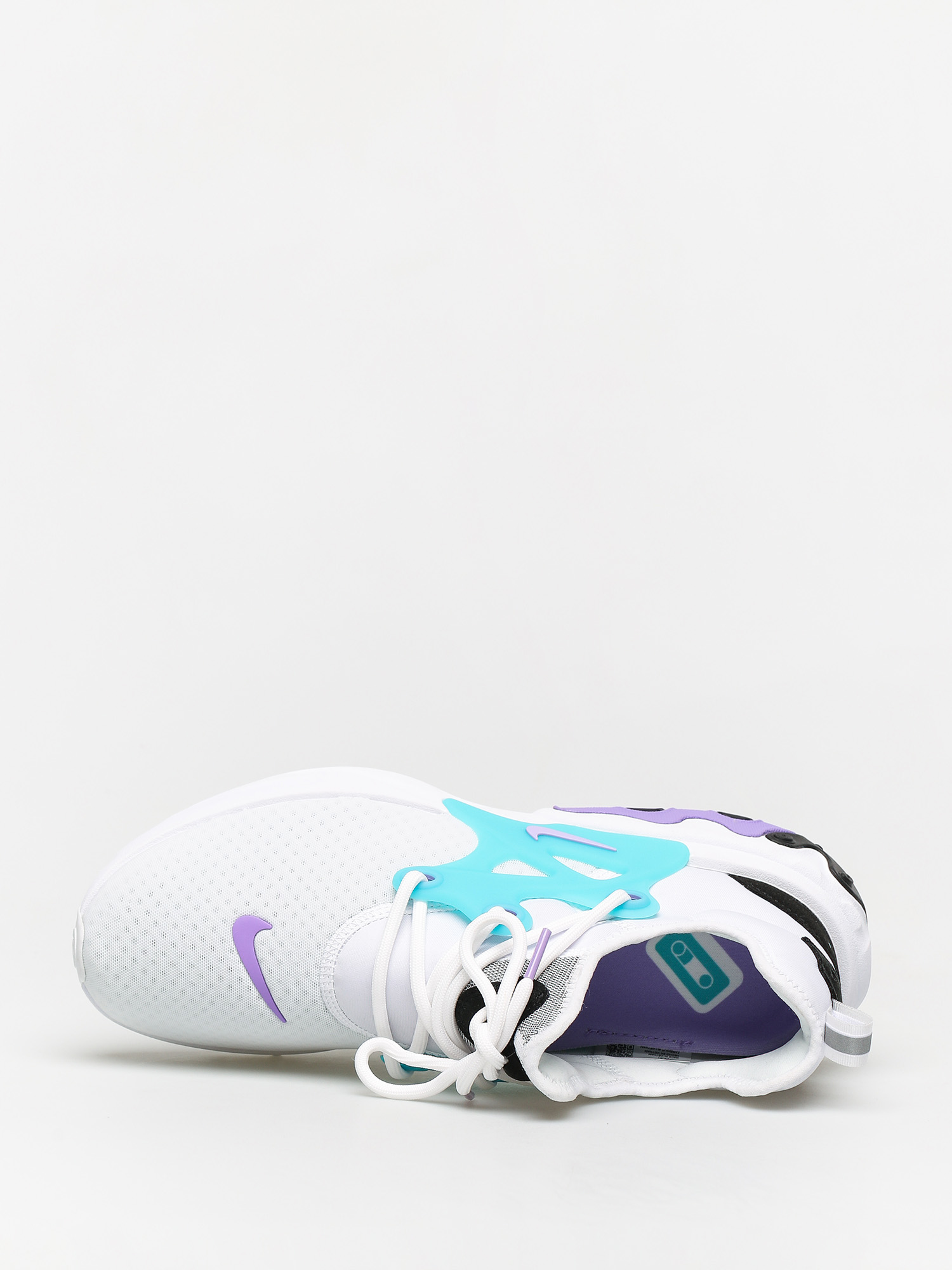 Nike React Presto Shoes (white/night maroon black atomic violet)