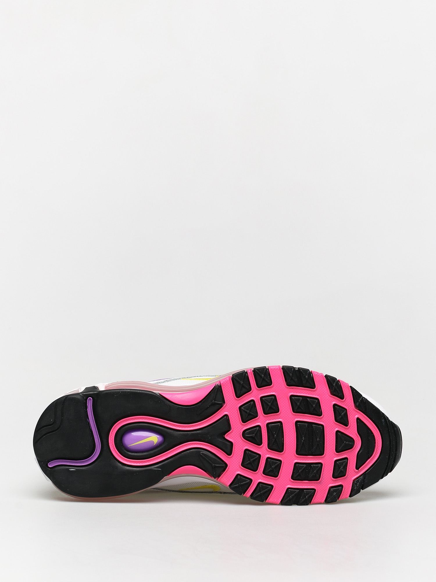 Nike Air Max 97 Schuhe Wmn (white/dynamic yellow bright violet)