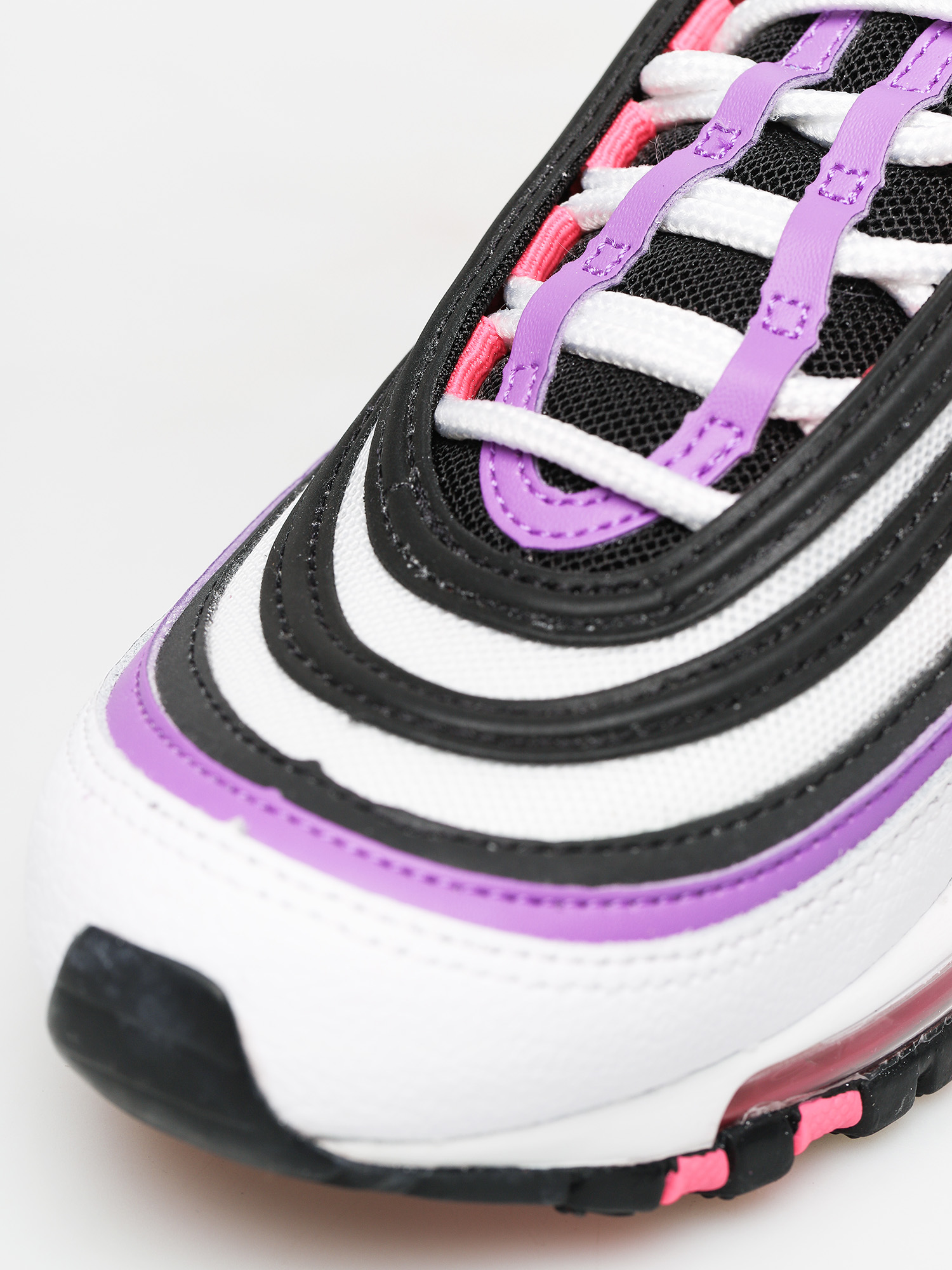 Nike Air Max 97 Schuhe Wmn (white/dynamic yellow bright violet)