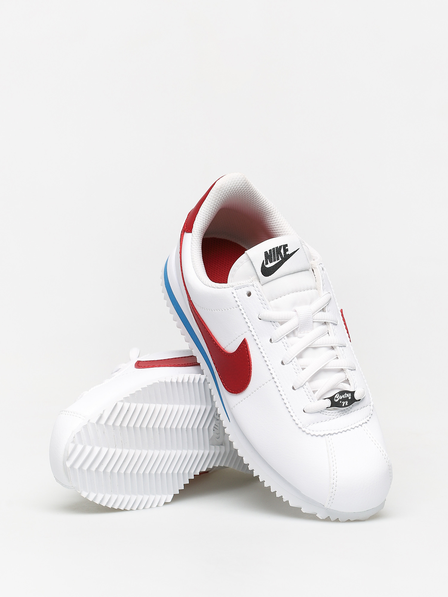 Nike Cortez Basic Sl Gs Shoes (white/varsity red varsity royal black)