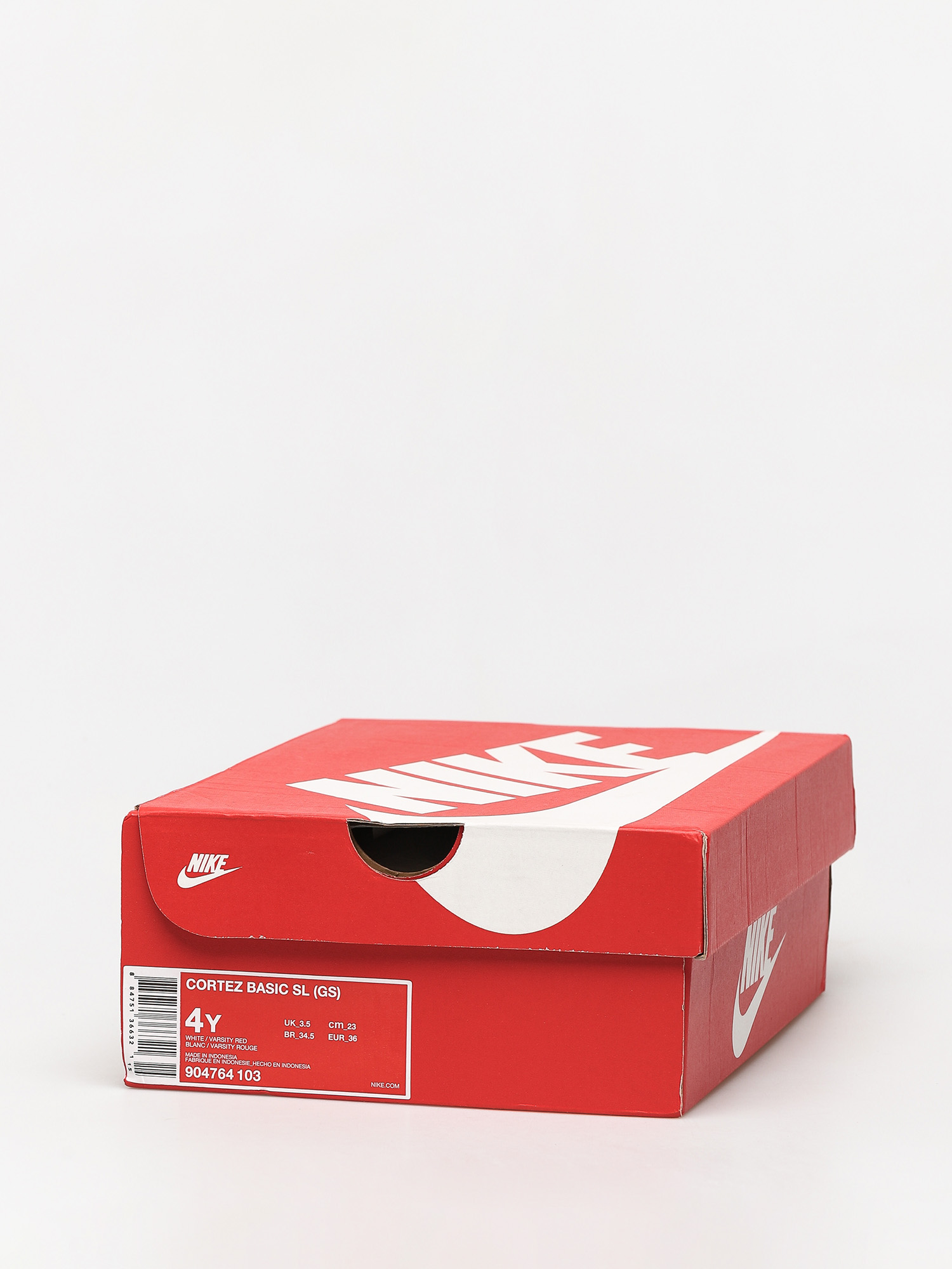 Nike Cortez Basic Sl Gs Shoes (white/varsity red varsity royal black)