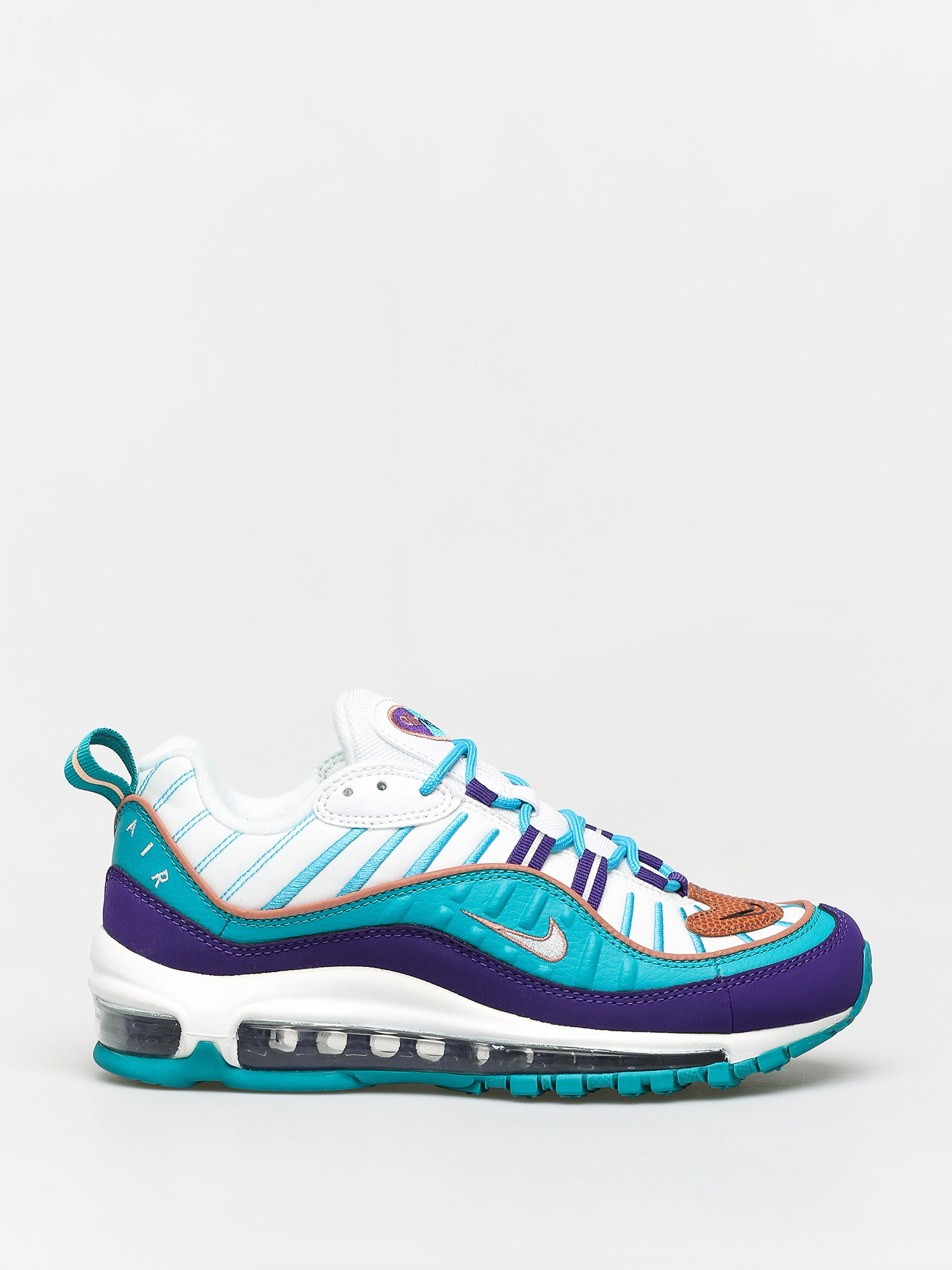 air max 98 orange purple teal