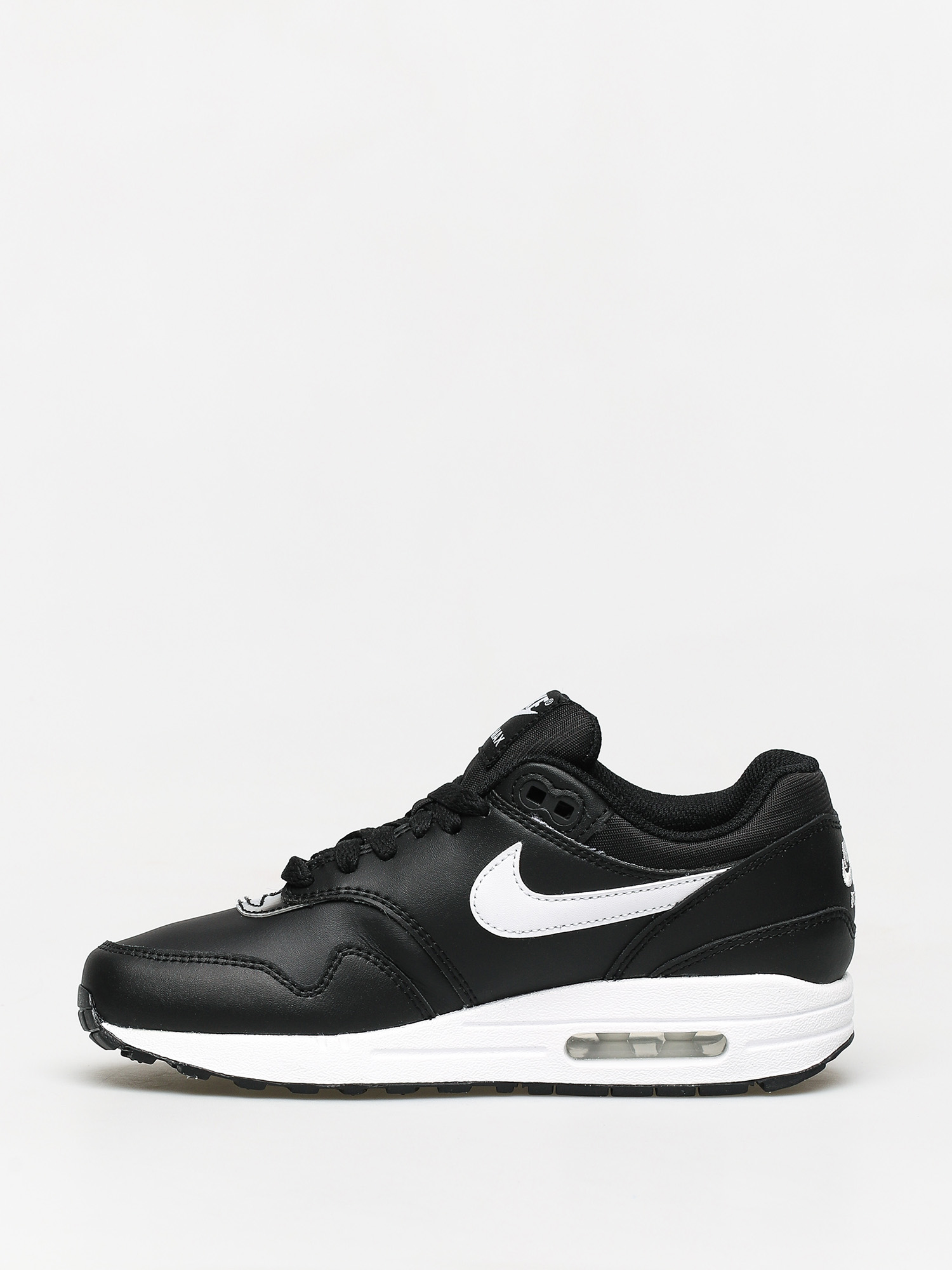 black and white air max 1s