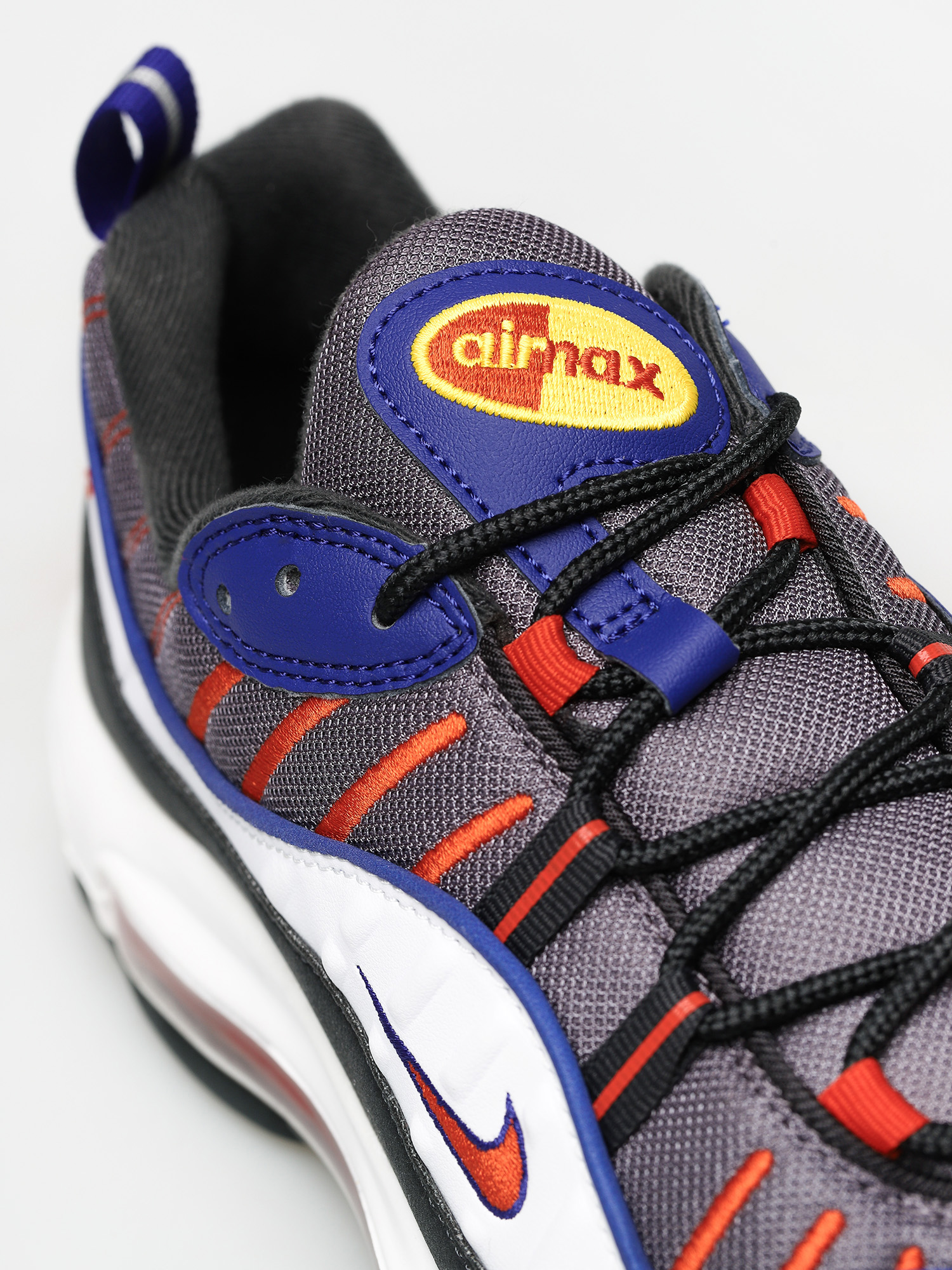 Nike Air Max 98 Shoes (gunsmoke/team orange laser orange white)