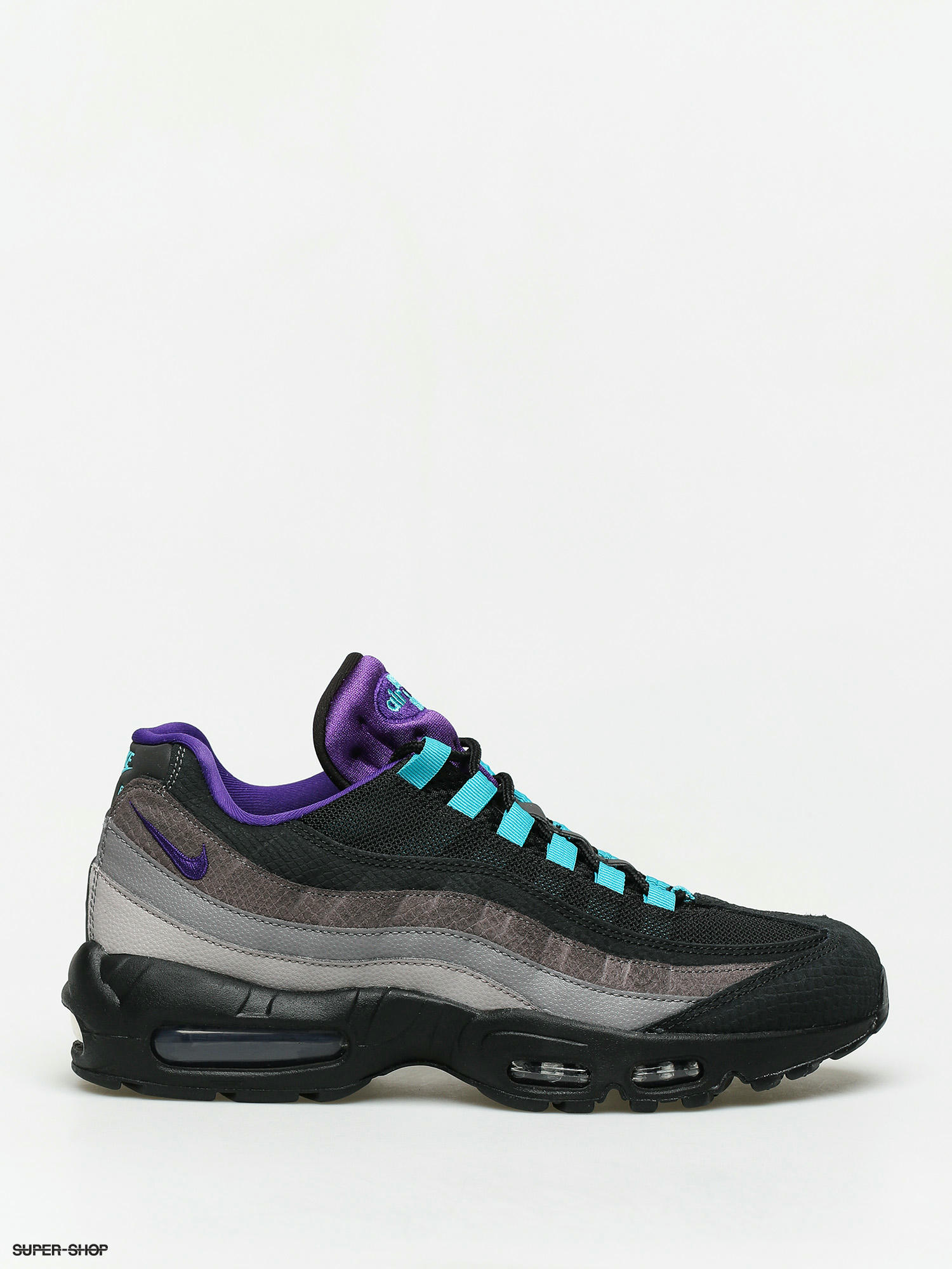 purple and teal air max 95