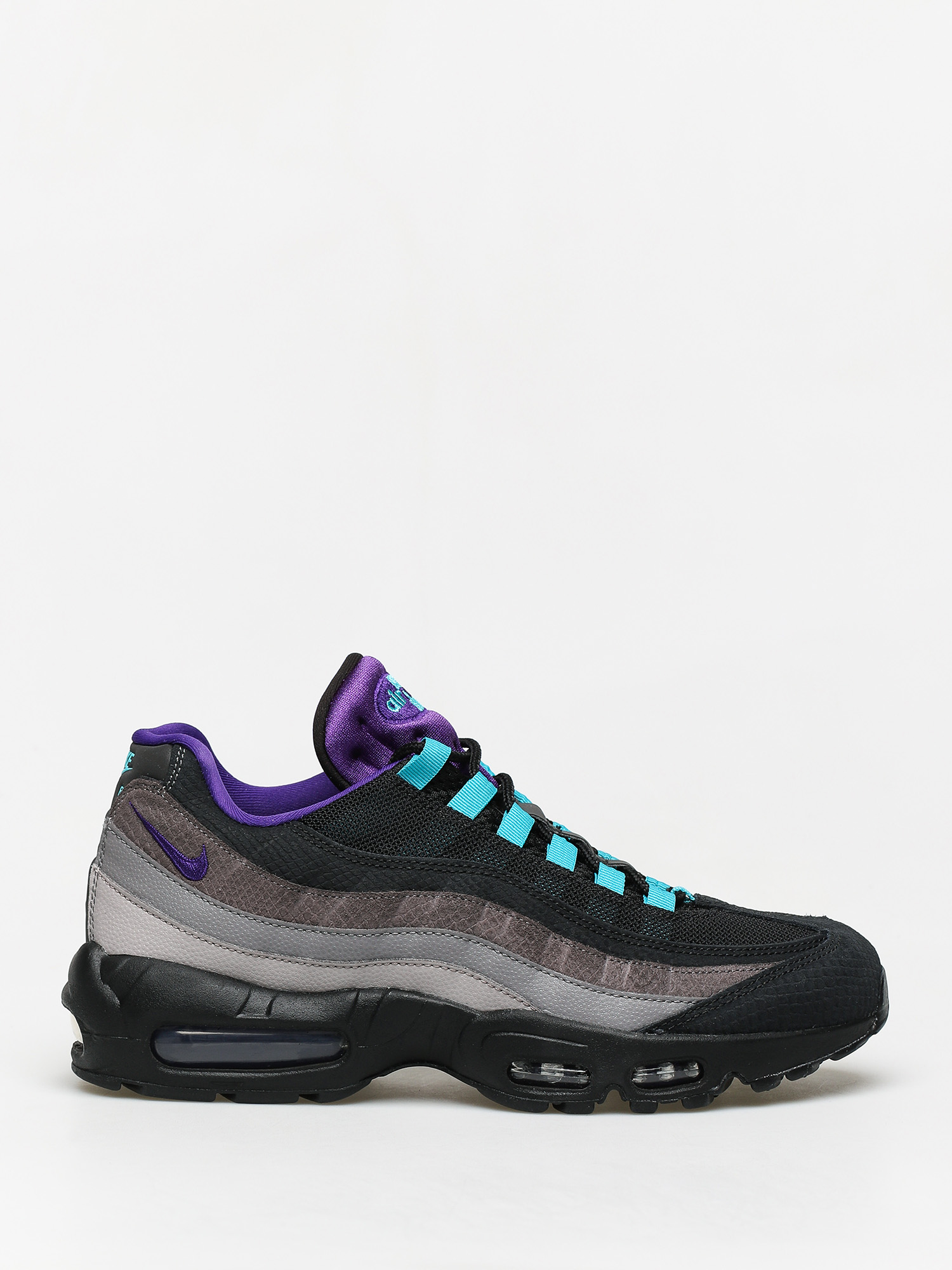 Nike Shoes Air Max 95 Lv8 (black/court purple teal nebula)
